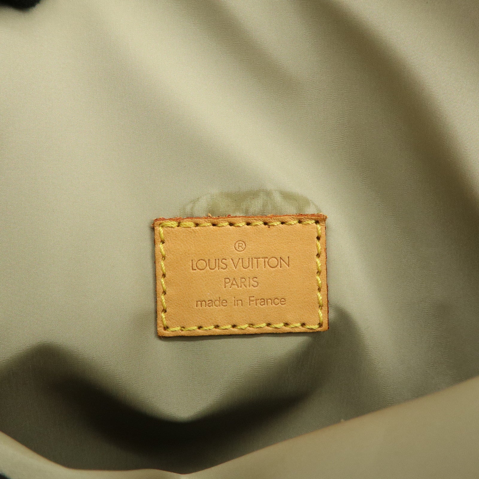 Louis Vuitton Damier Geant Citadin Shoulder Bag Terre M93040