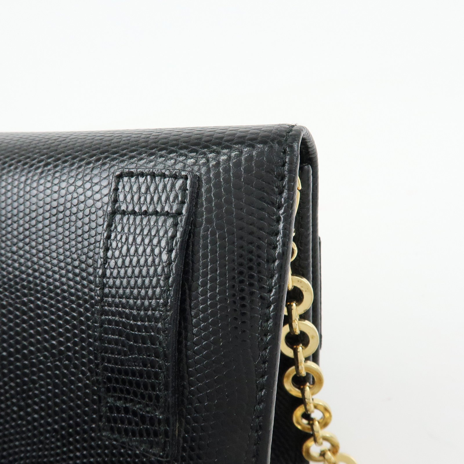 Ferragamo Vara Ribbon Embossed Leather 3Way Bag Chain Shoulder Bag