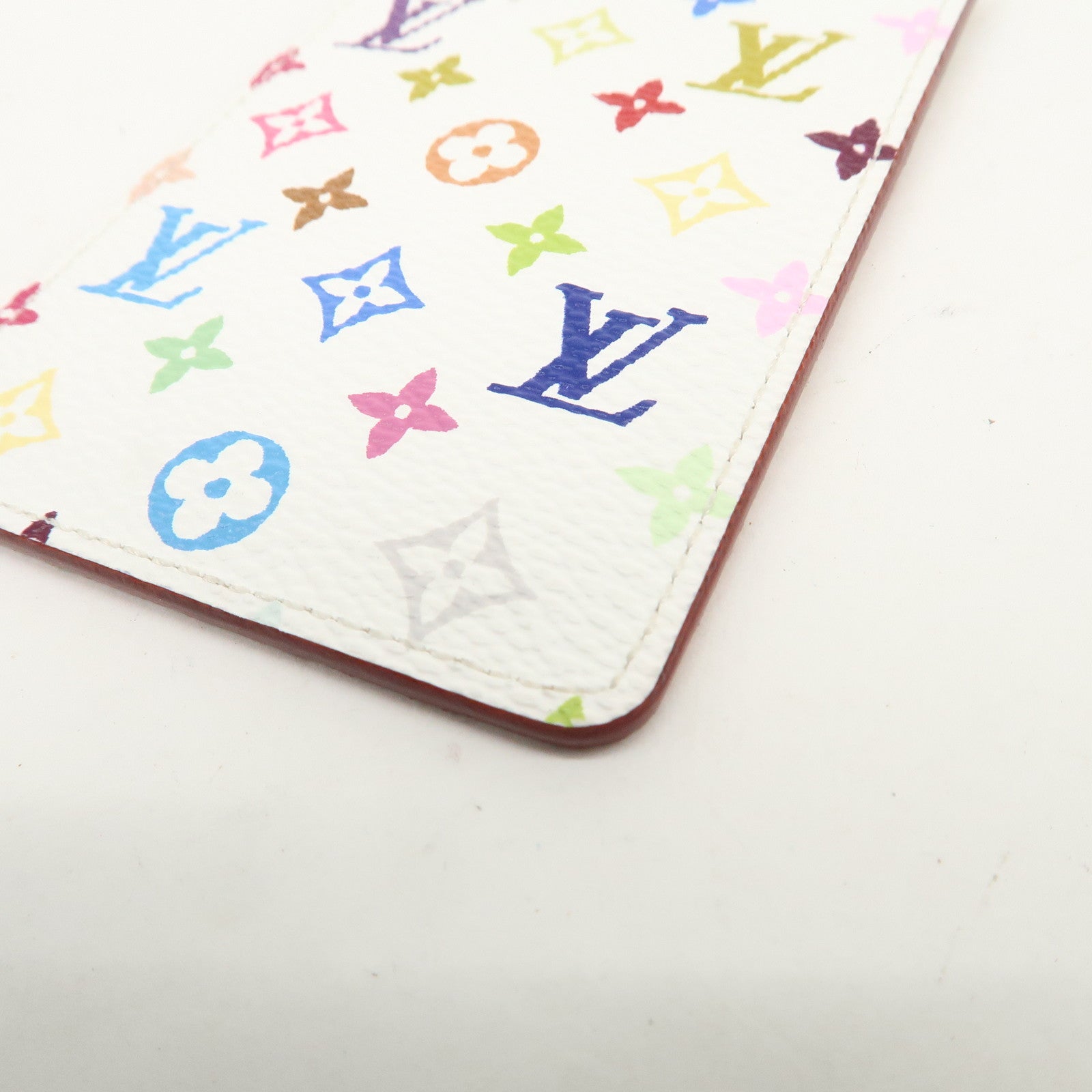 Louis Vuitton Monogram Etui Miroir Multicolor Blanc M92651