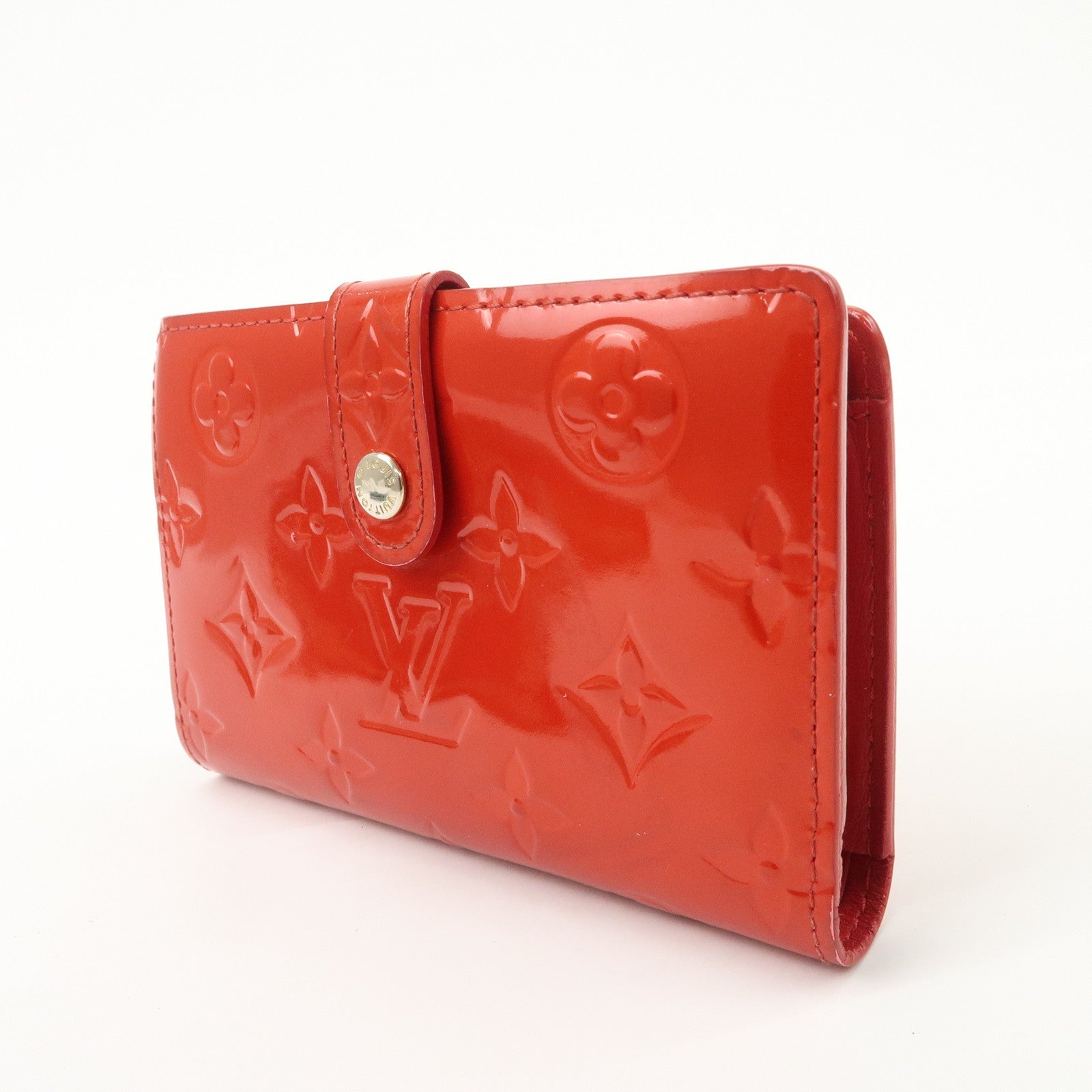 Louis Vuitton Monogram Vernis Set of 2 Wallet M9141F Used