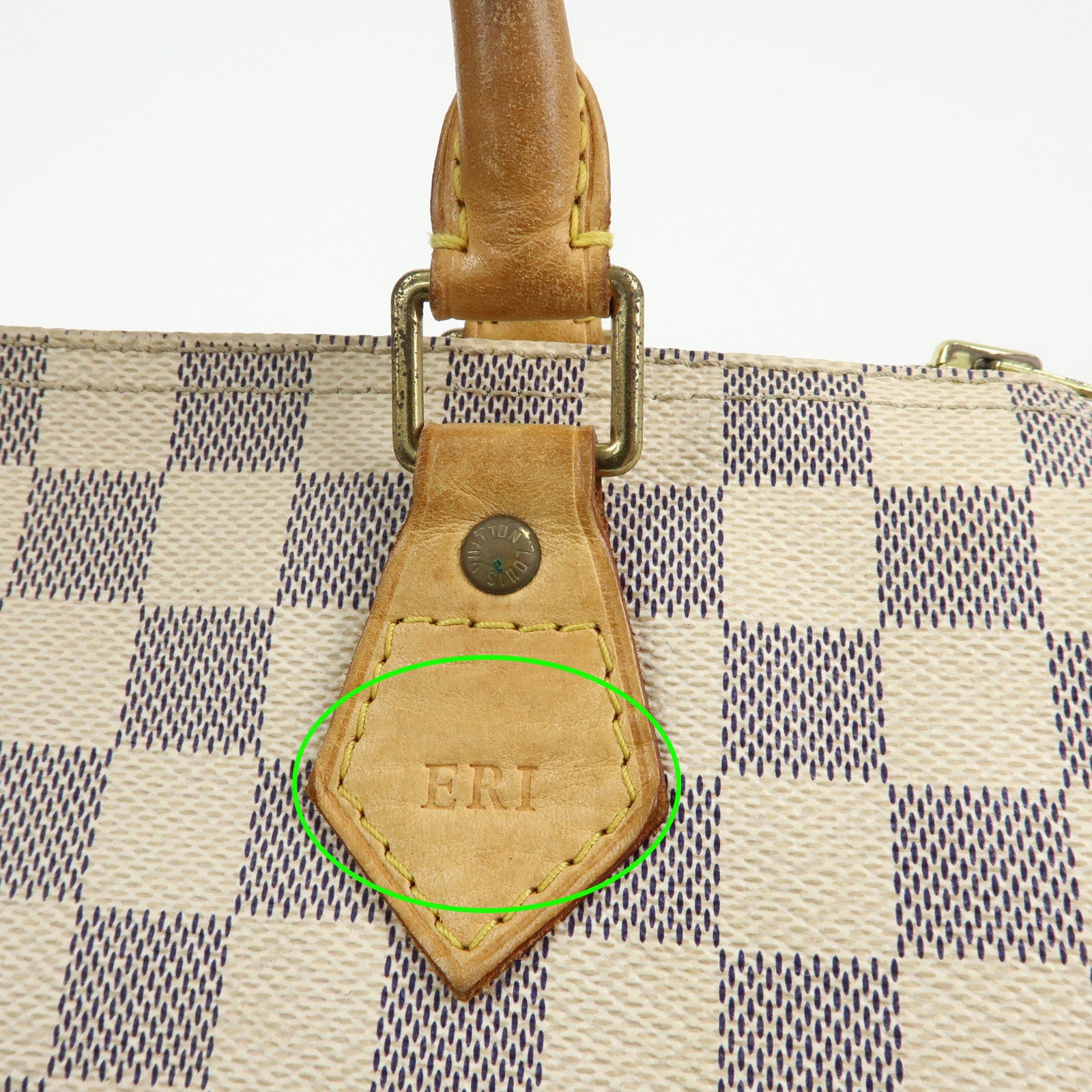 Louis Vuitton Damier Azur Speedy 25 Boston Bag Hand Bag N41534