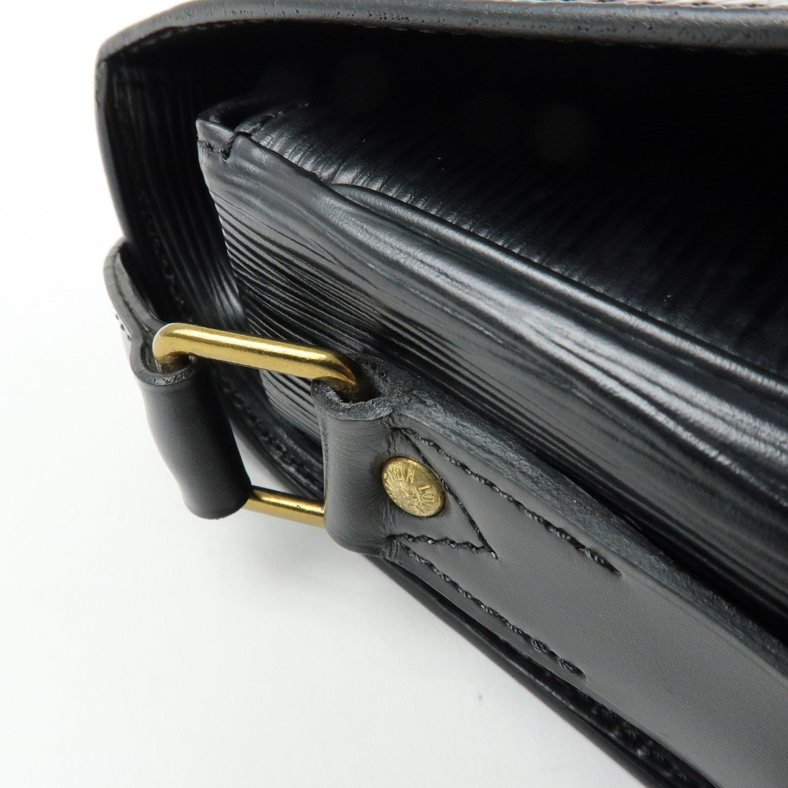 Louis Vuitton Epi Leather Cartouchiere Shoulder Bag Noir M52242