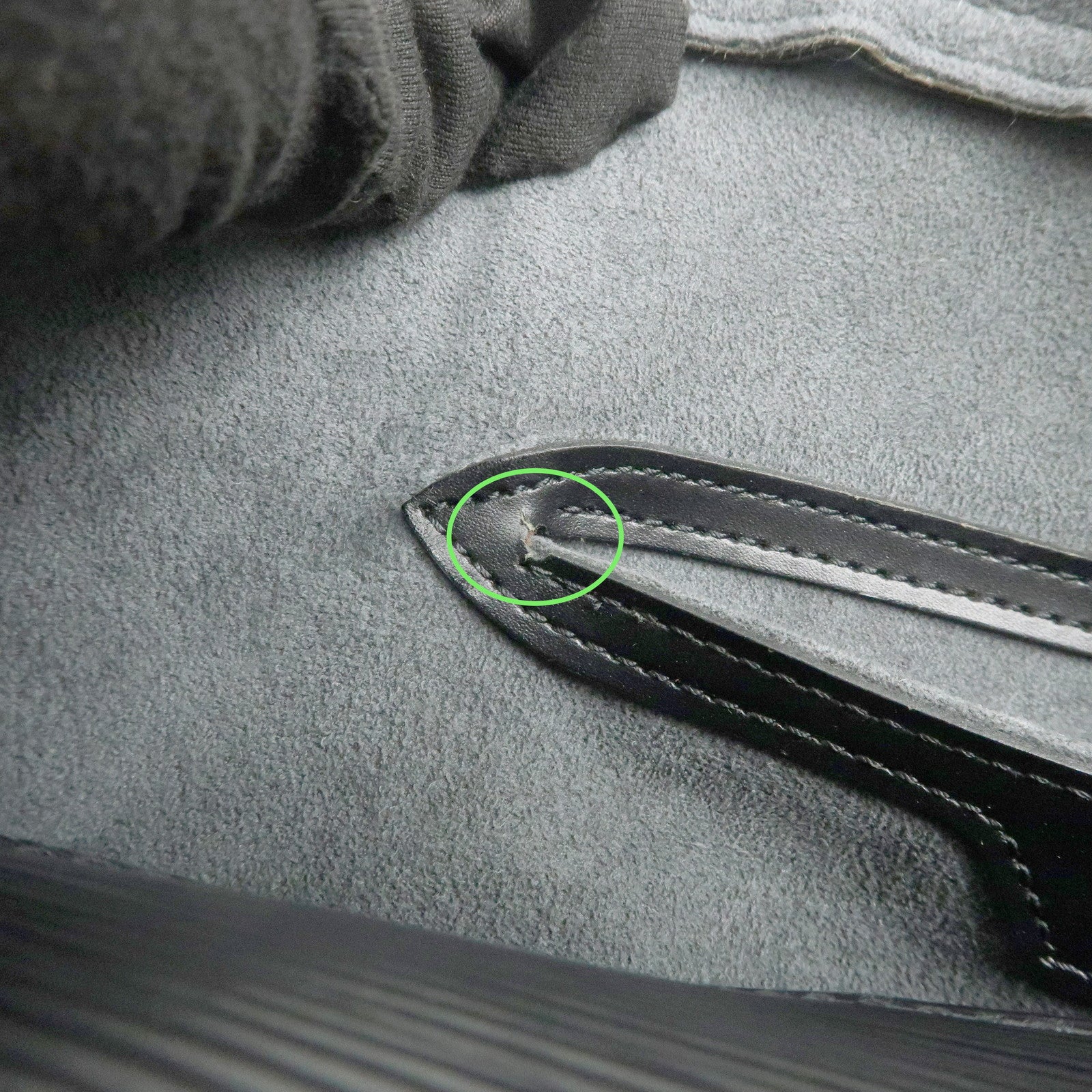 Louis Vuitton Epi Soufflot Shoulder Bag Hand Bag Noir M52222