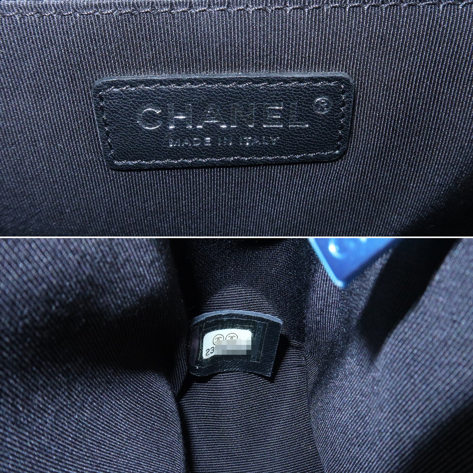 CHANEL Matelasse COCO Mark Lamb Skin Shoulder Bag Multicolor A93691