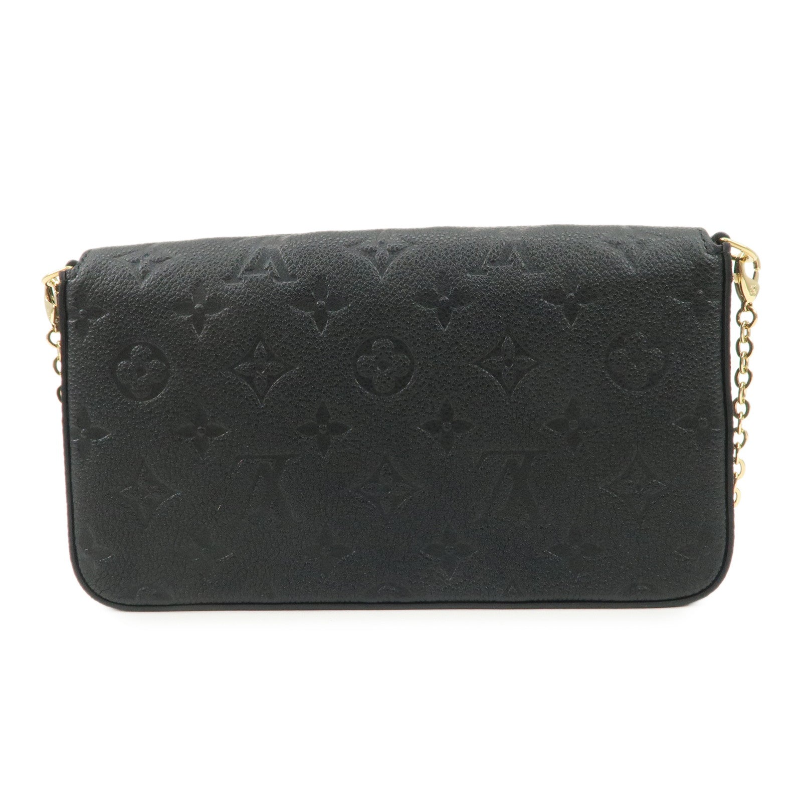 Louis Vuitton Monogram Empreinte Pochette Felicie Noir M82477