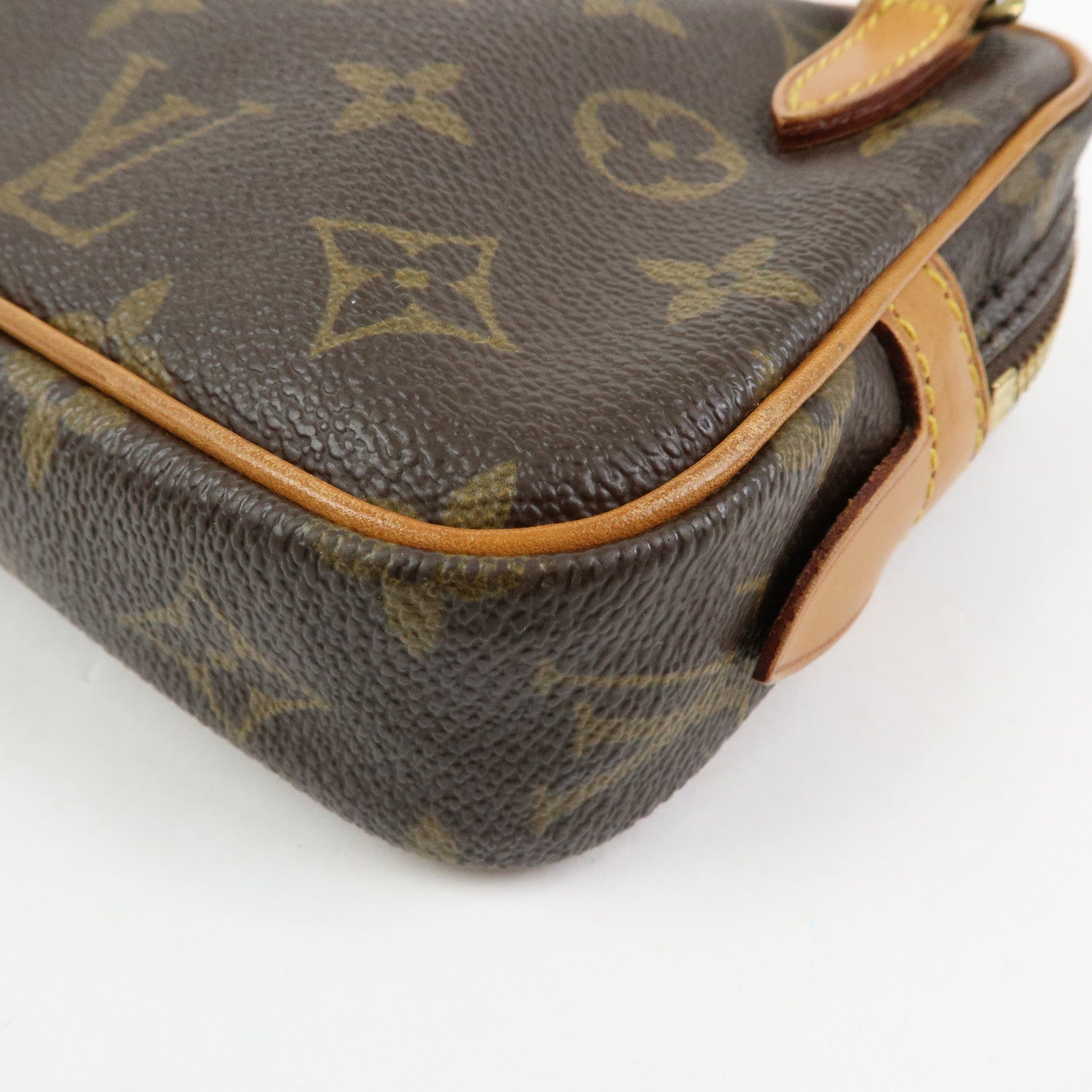 Louis Vuitton Monogram Pochette Marly Bandouliere Bag Brown M51828