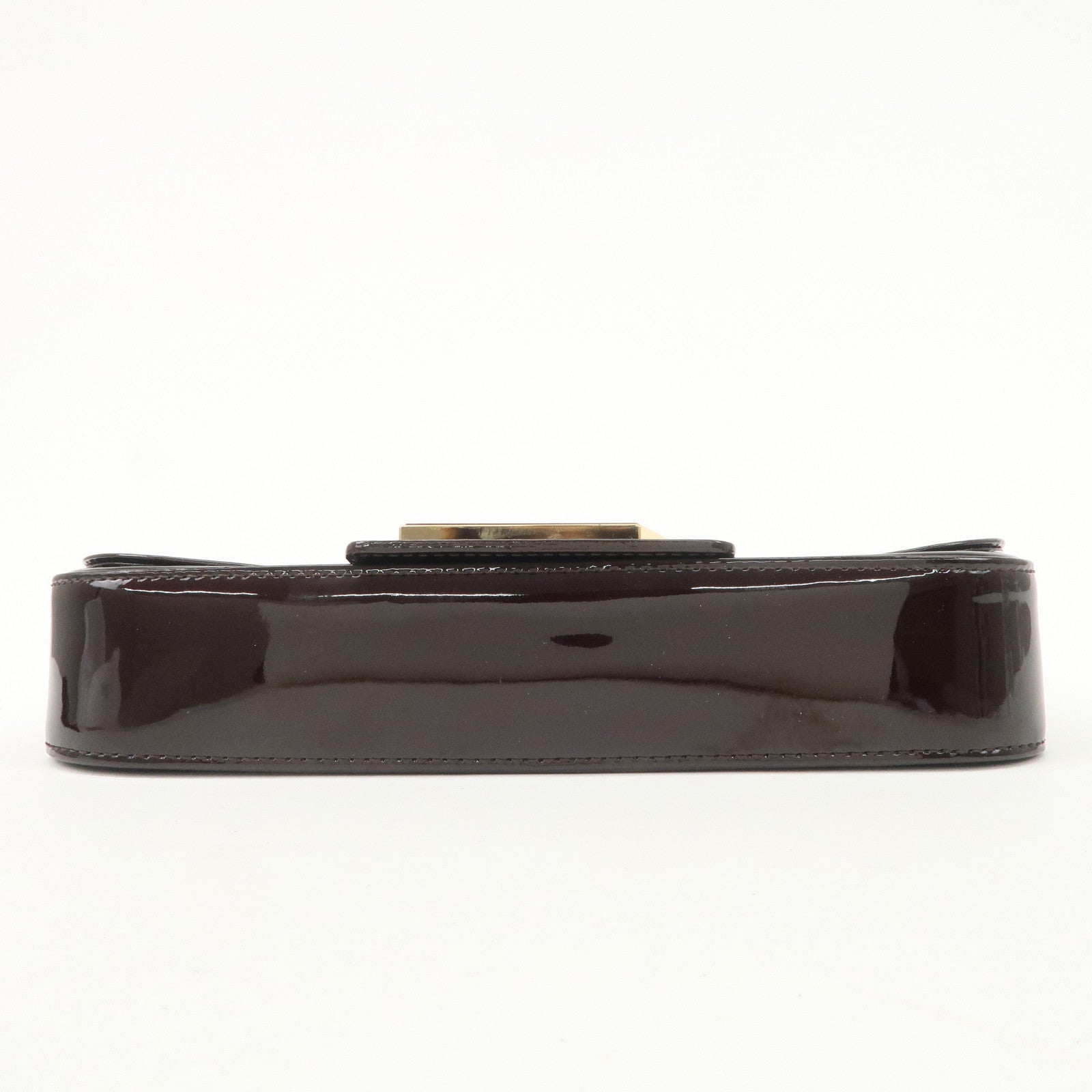 Louis Vuitton Vernis Pochette Sobe Clutch Bag Amarante M93490