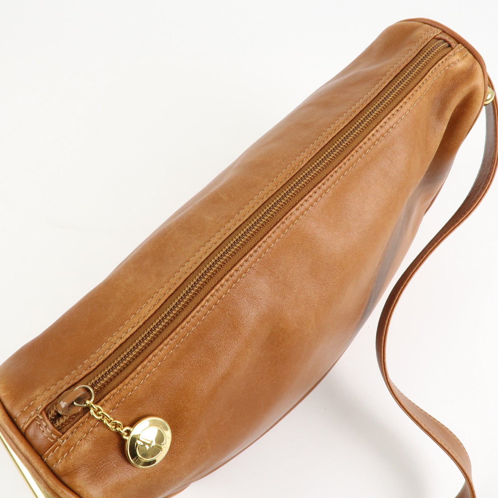 GUCCI Horsebit Leather Shoulder Bag Crossbody Bag 01.090.1411