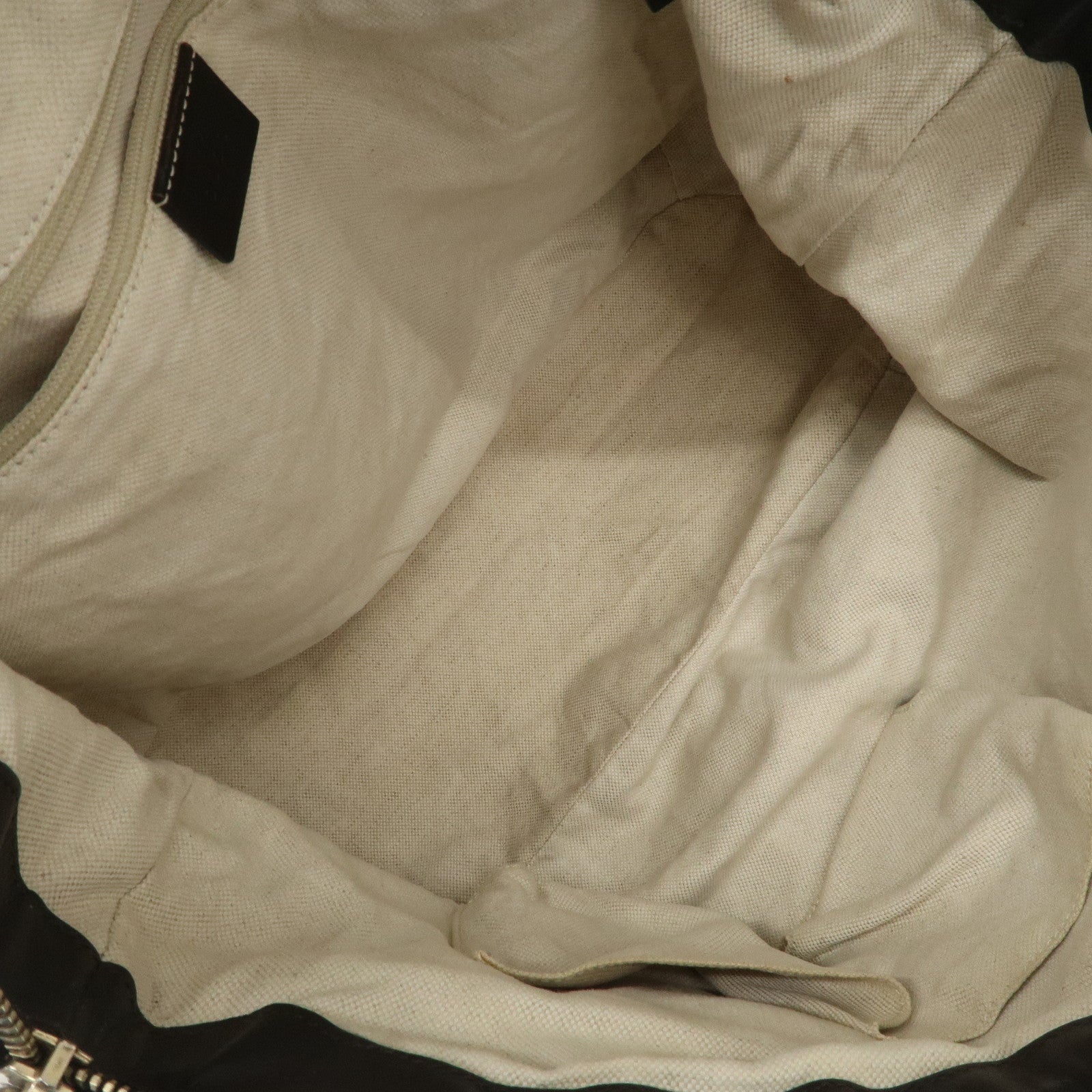 GUCCI Sukey GG Canvas Leather 2Way Tote Bag Beige Dark Brown 285730 Used