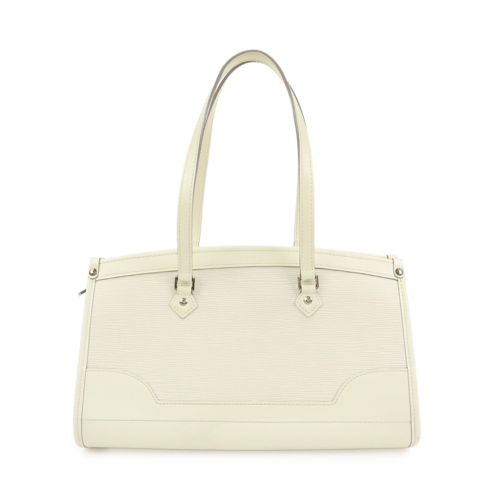 Louis Vuitton Epi Madeleine PM Hand Bag Ivoire White M5933J