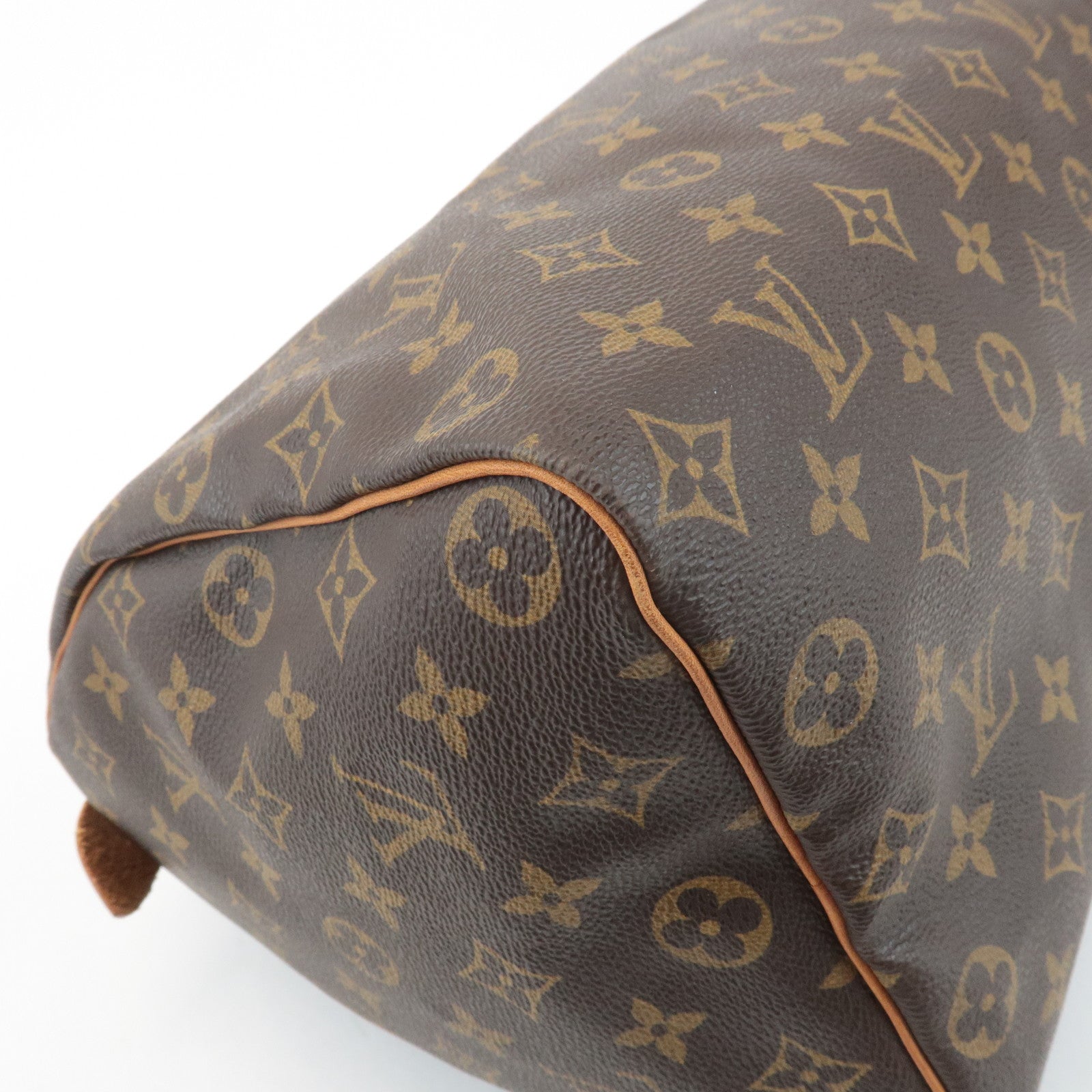 Louis Vuitton Monogram Speedy 30 Hand Bag Boston Bag M41526 Used
