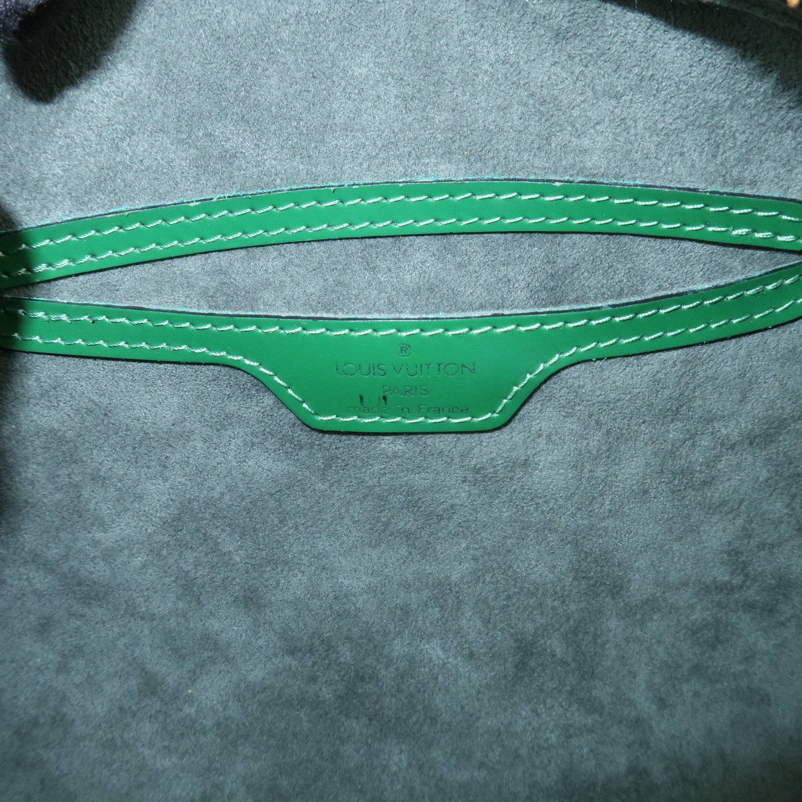Louis Vuitton Epi Soufflot Hand Shoulder Bag Borneo Green M52224