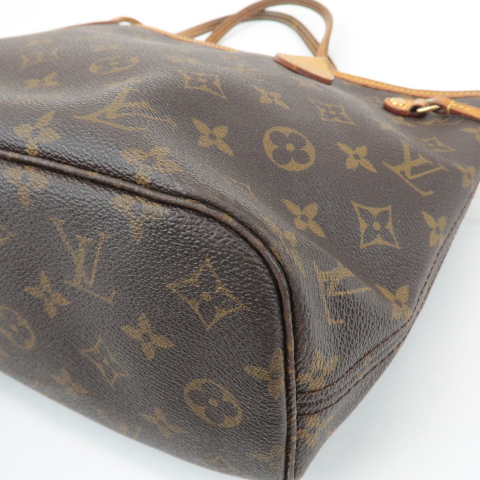 Louis Vuitton Monogram Neverfull PM Tote Bag Hand Bag M40155