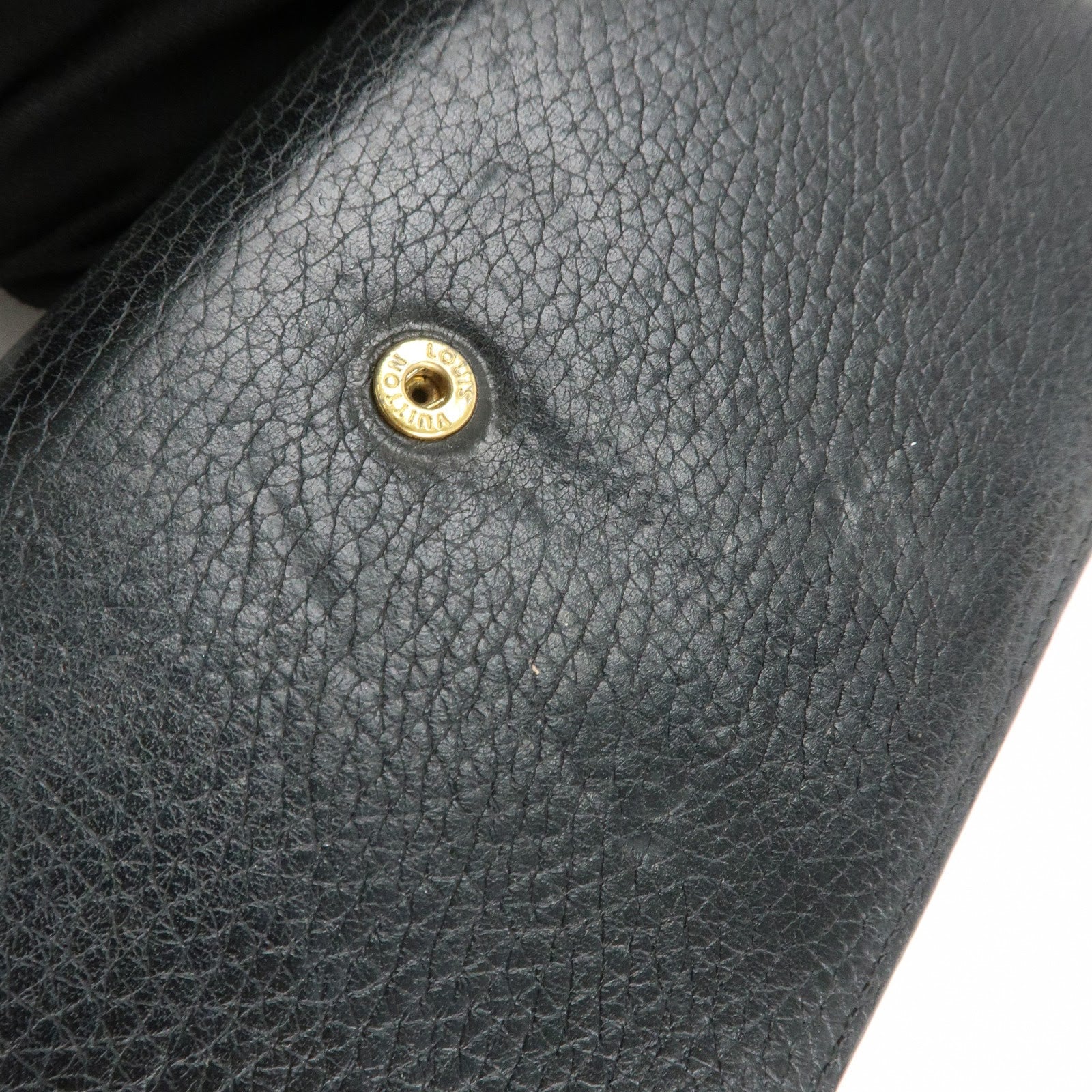 Louis Vuitton Portofoille Capucines Torillon Leather Wallet M61248 Used