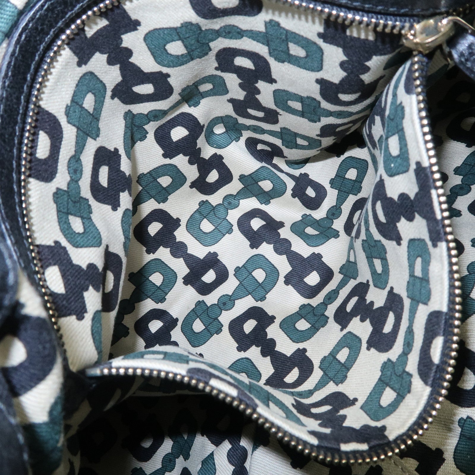 GUCCI Guccissima Leather 2Way Shoulder Bag Black 185566