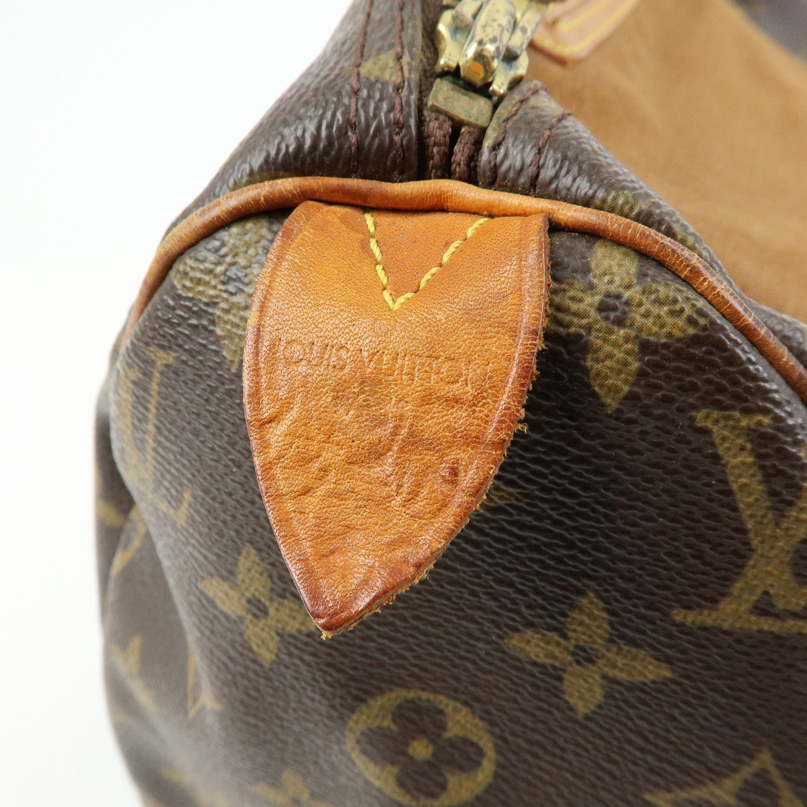 Louis Vuitton Monogram Speedy 30 Boston Bag Hand Bag Brown M41526