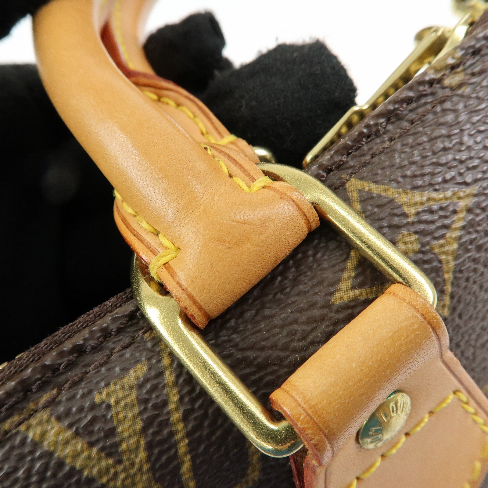 Louis Vuitton Monogram Alma Hand Bag Brown M51130