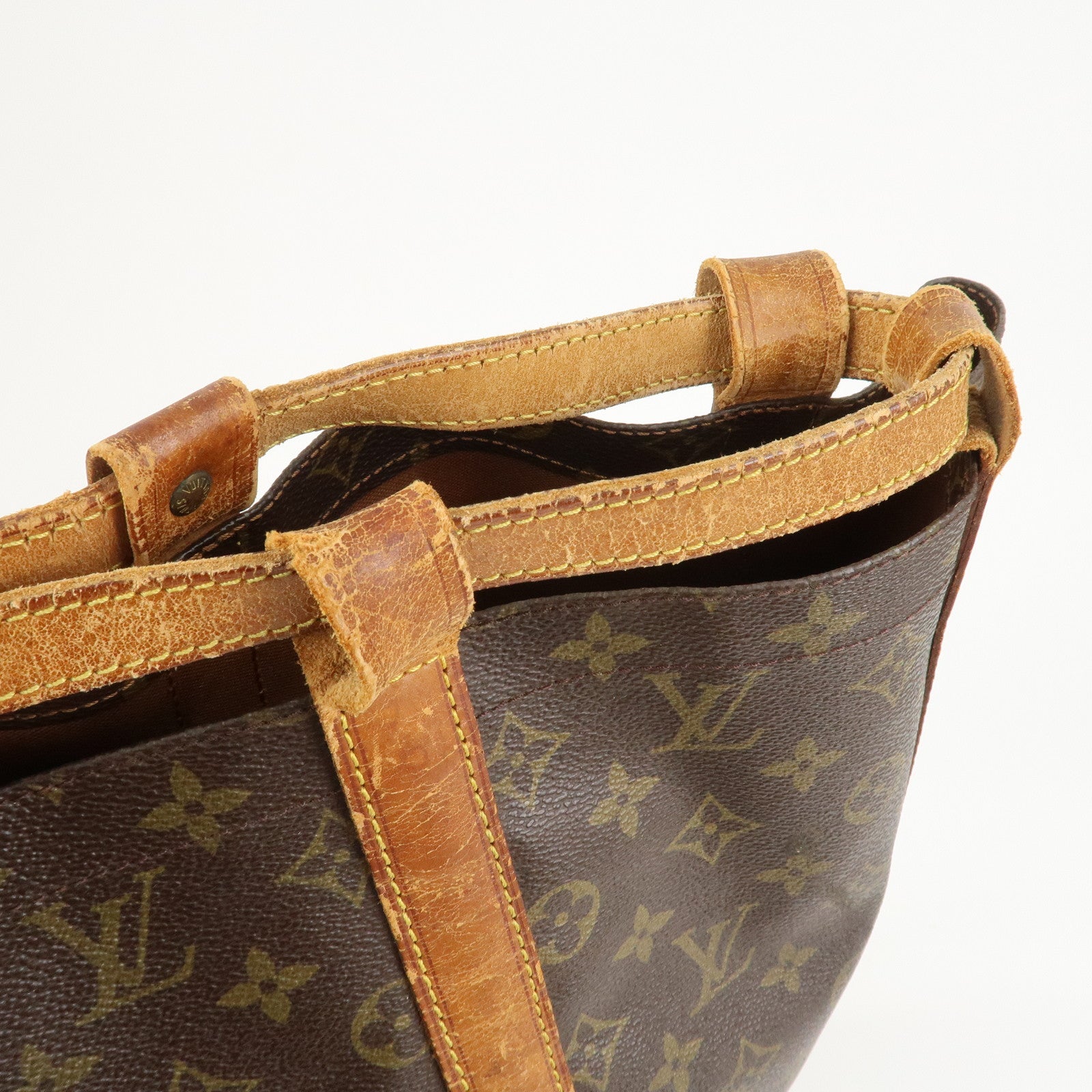 Louis Vuitton Monogram Randonnee GM Shoulder Bag Brown M42244