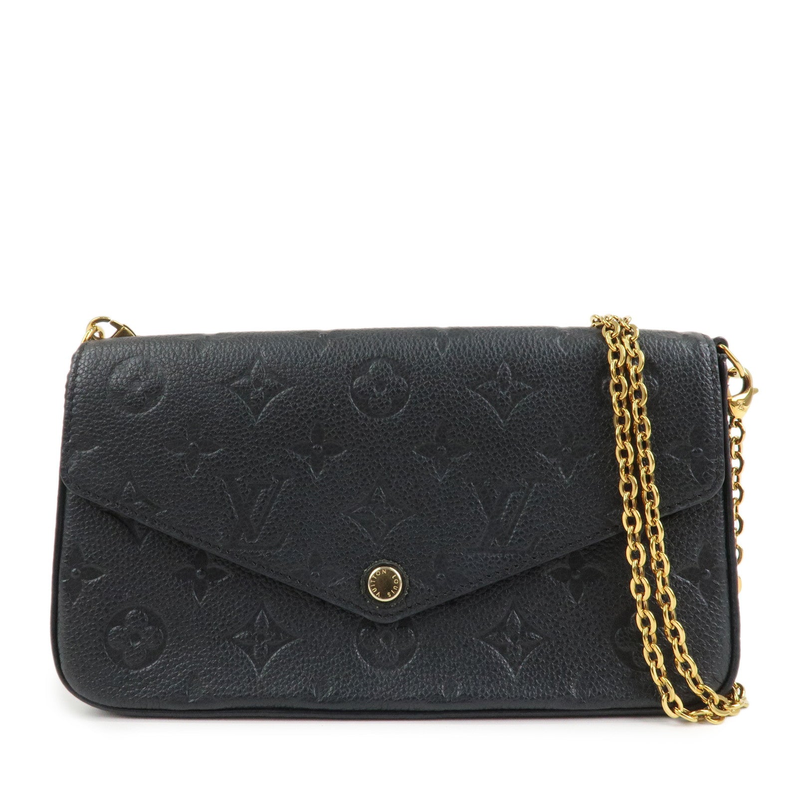 Louis Vuitton Monogram Empreinte Pochette Hand Bag Felicie M64064