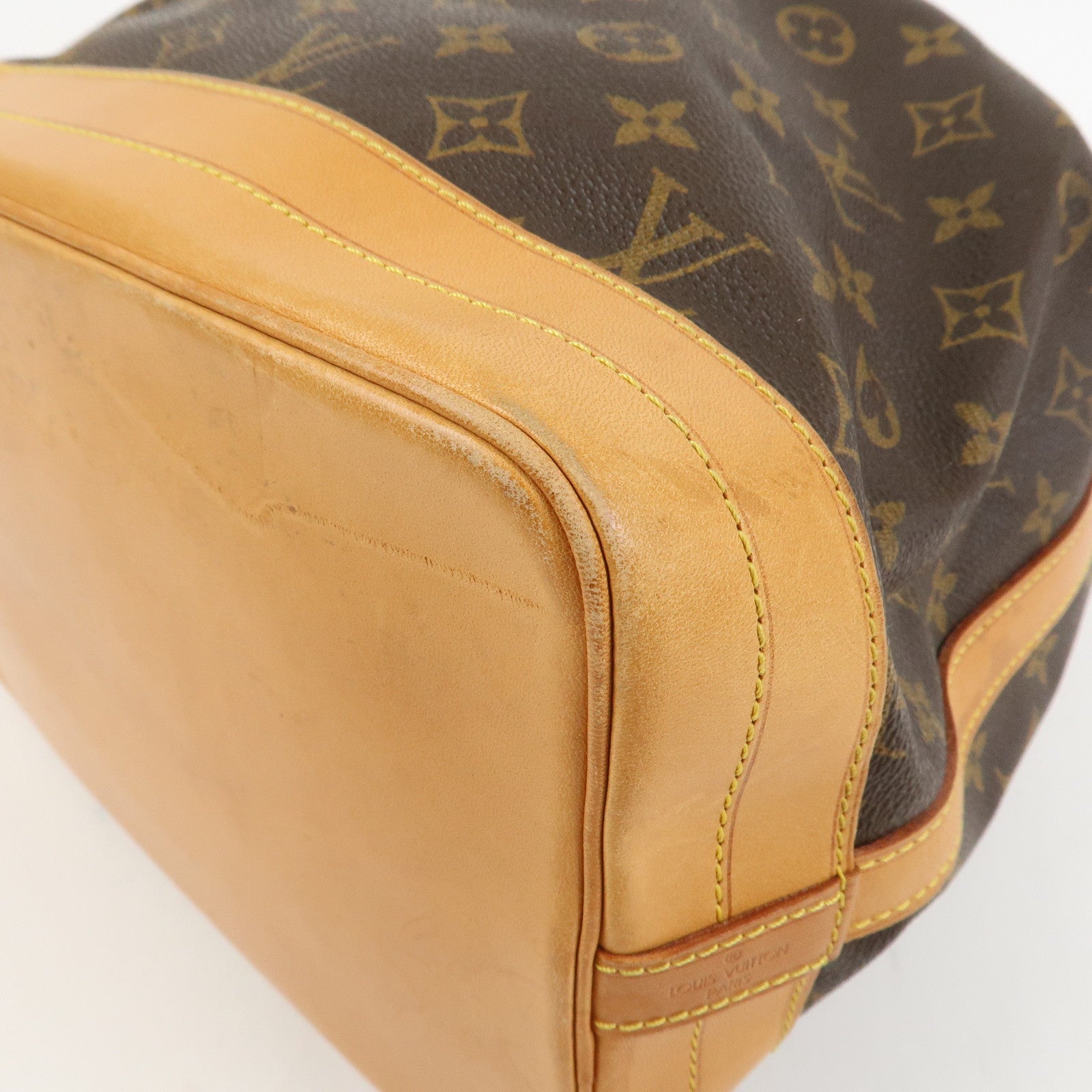 Louis Vuitton Monogram Noe Shoulder Bag Hand Bag Brown M42224
