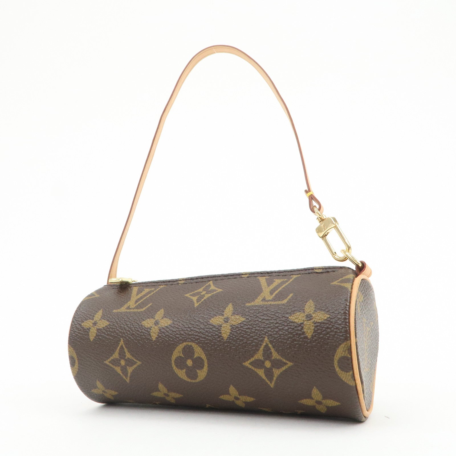 Louis Vuitton Mini Pouch for Papillon Bag New Style Brown