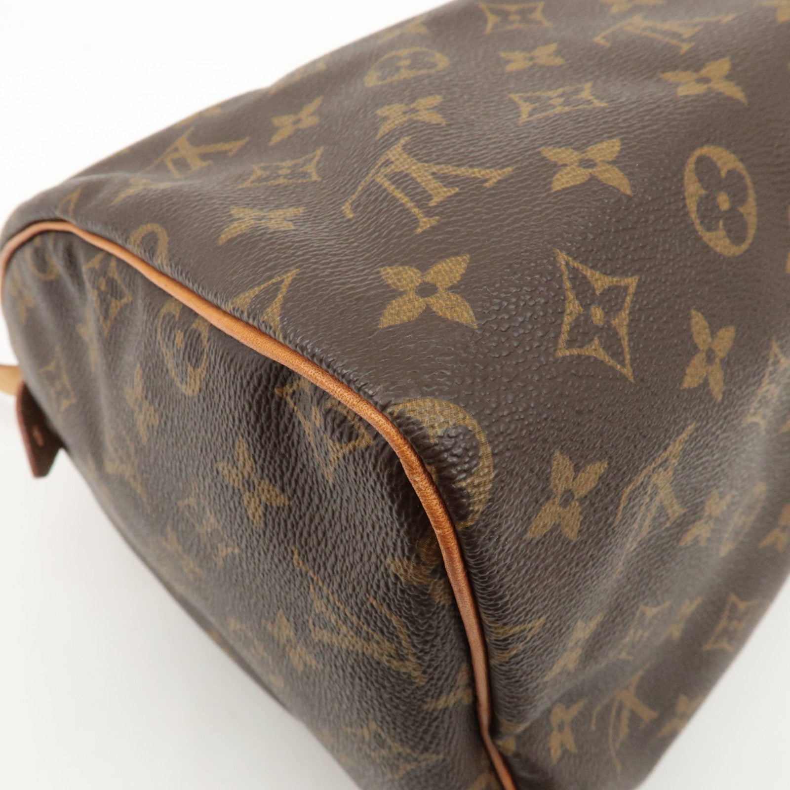 Louis Vuitton Monogram Speedy 30 Hand Bag Boston Bag M41526 Used
