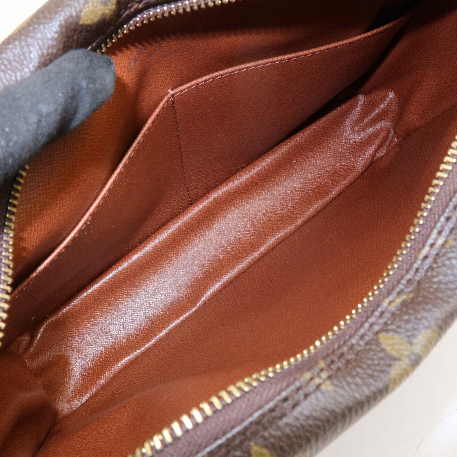 Louis Vuitton Monogram Compiegne 28 Pouch Clutch Bag Brown M51845