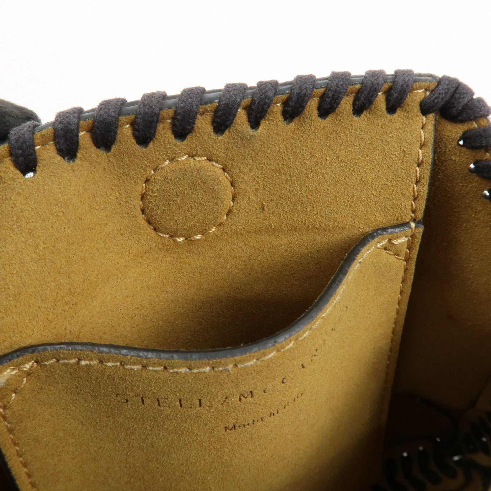 STELLA MCCARTNEY Falabella Polyester 2Way Bag Hand Bag Black