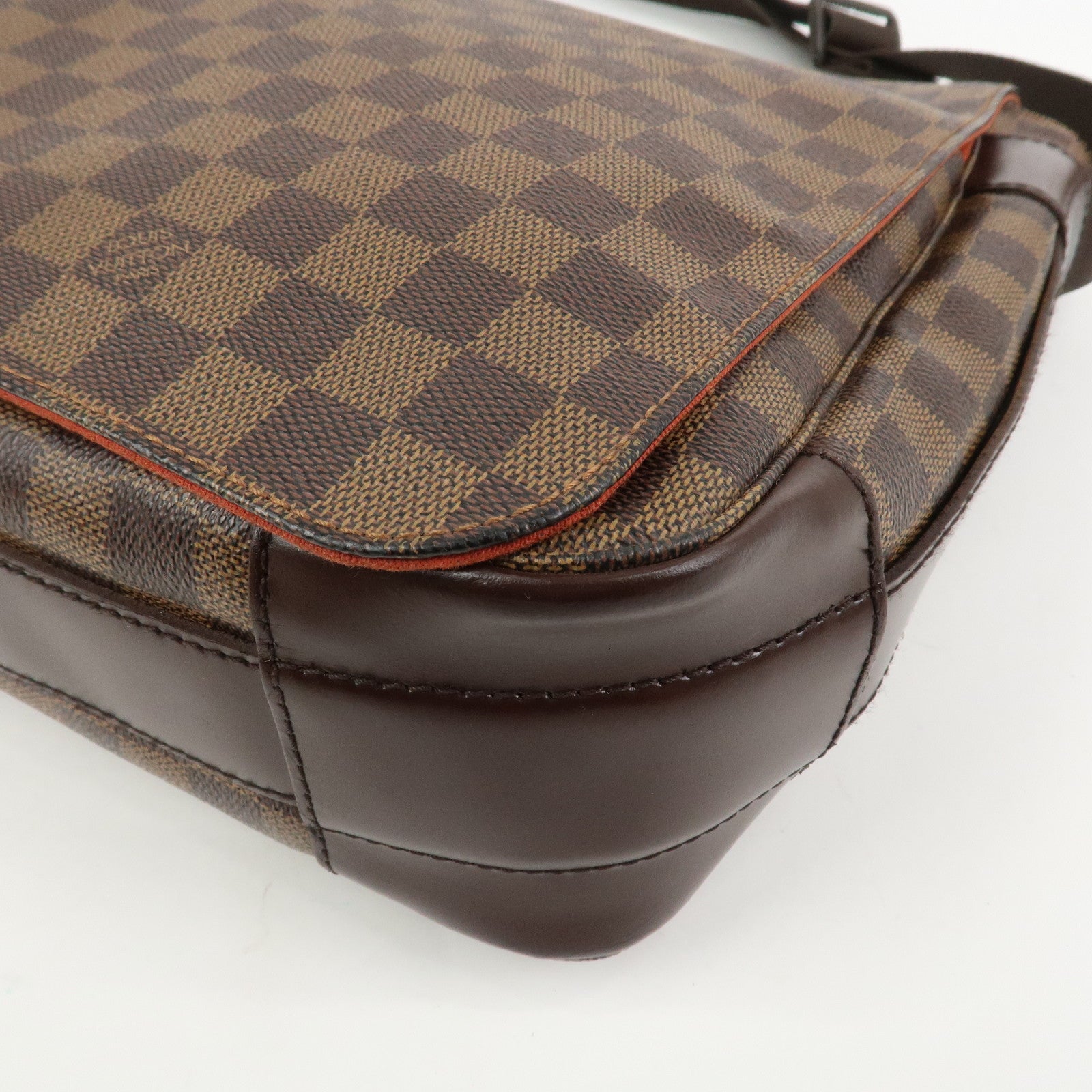 Louis Vuitton Damier Bastille Canvas Shoulder Bag Brown N45258