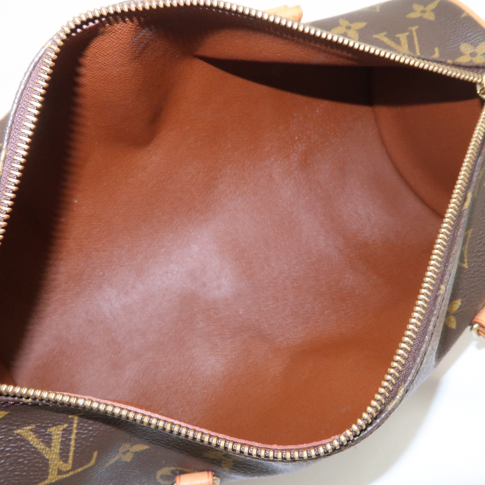 Louis Vuitton Monogram Papillon 30 Hand Bag New Style Brown M51385