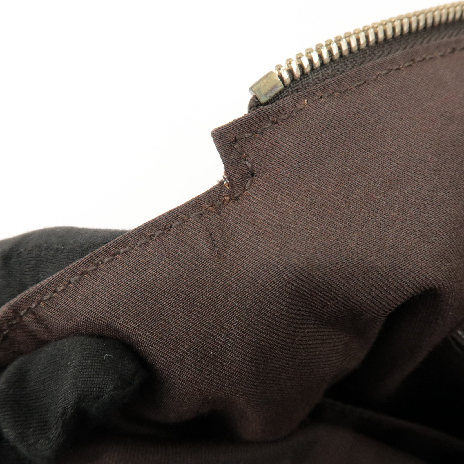 GUCCI Princy Sherry GG Canvas Leather Tote Bag Beige 177052 Used