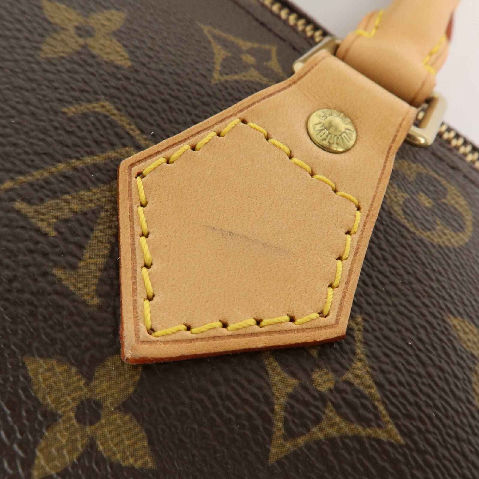 Louis Vuitton Monogram Canvas Speedy 30 Hand Bag Brown M41526
