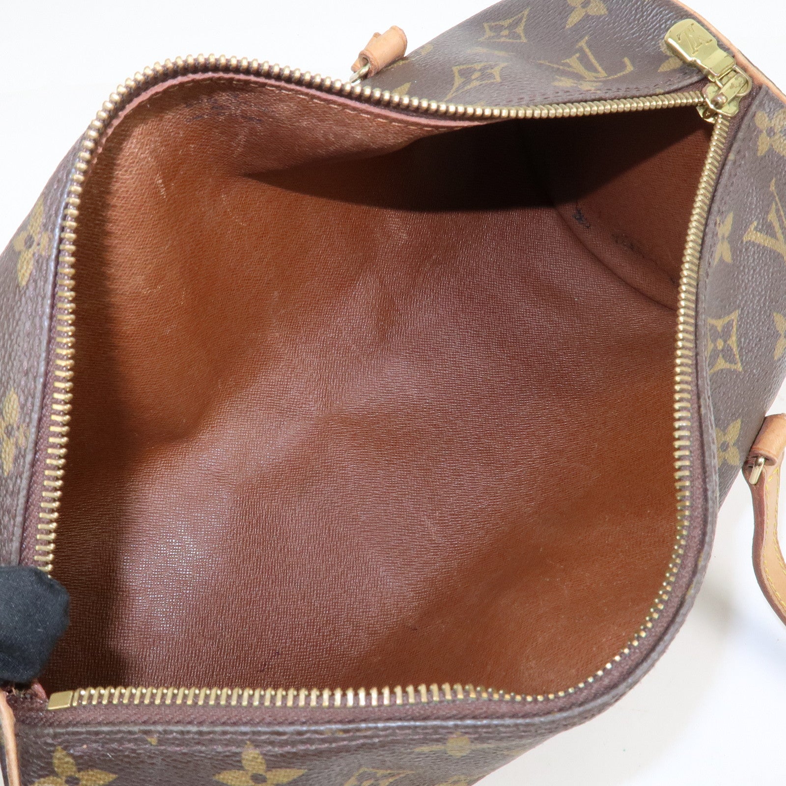 Louis Vuitton Monogram Papillon 30 Hand Bag New Style Brown M51385