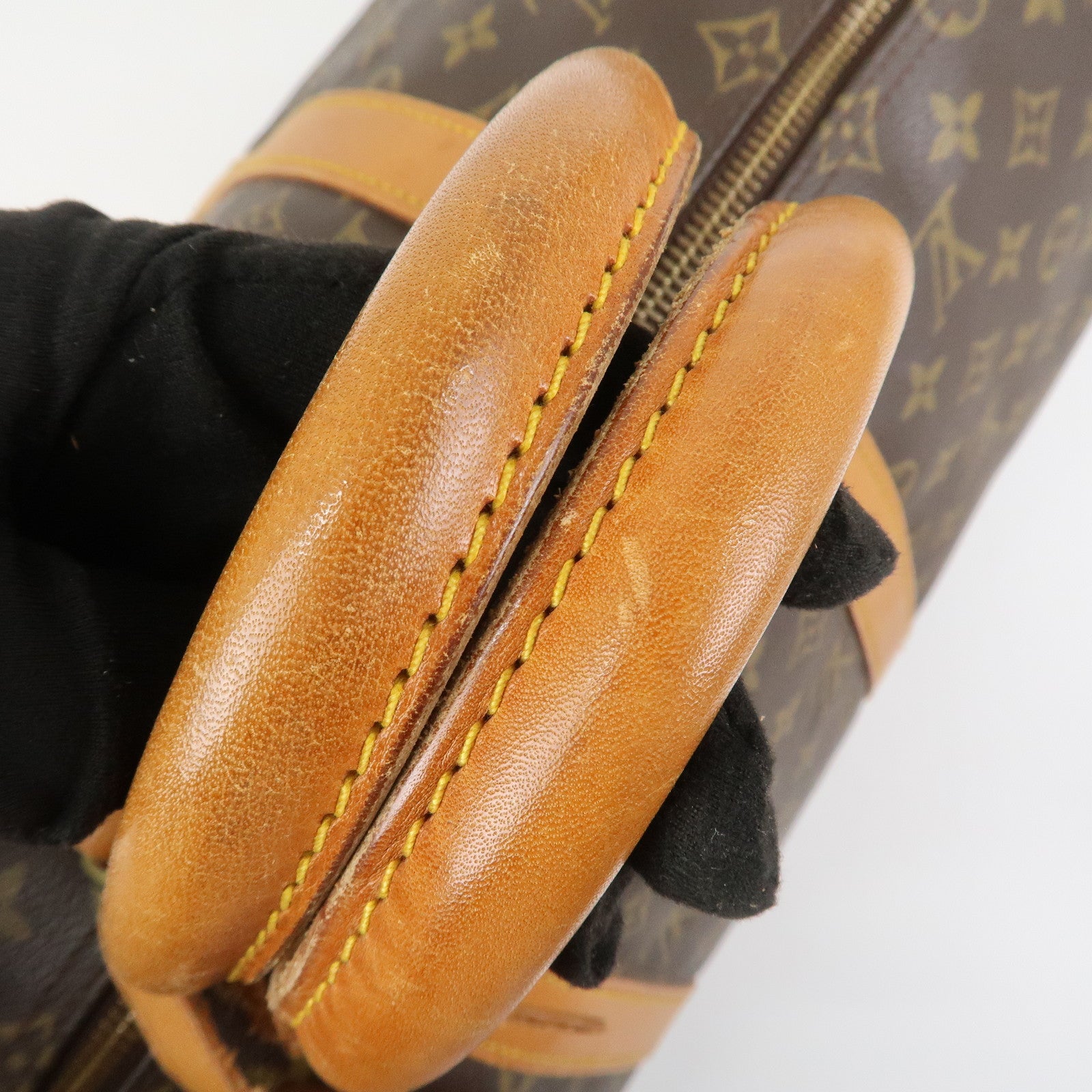 Louis Vuitton Monogram Keep All 50 Bandouliere Boston Bag M41416