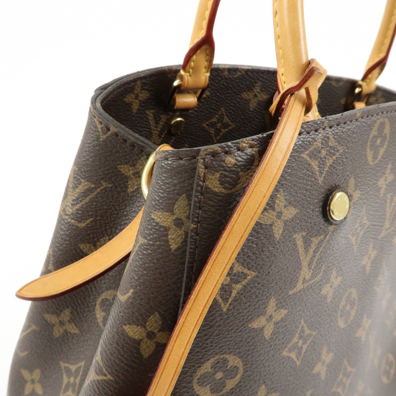 Louis Vuitton Monogram Montaigne MM 2Way Bag Hand Bag M41056