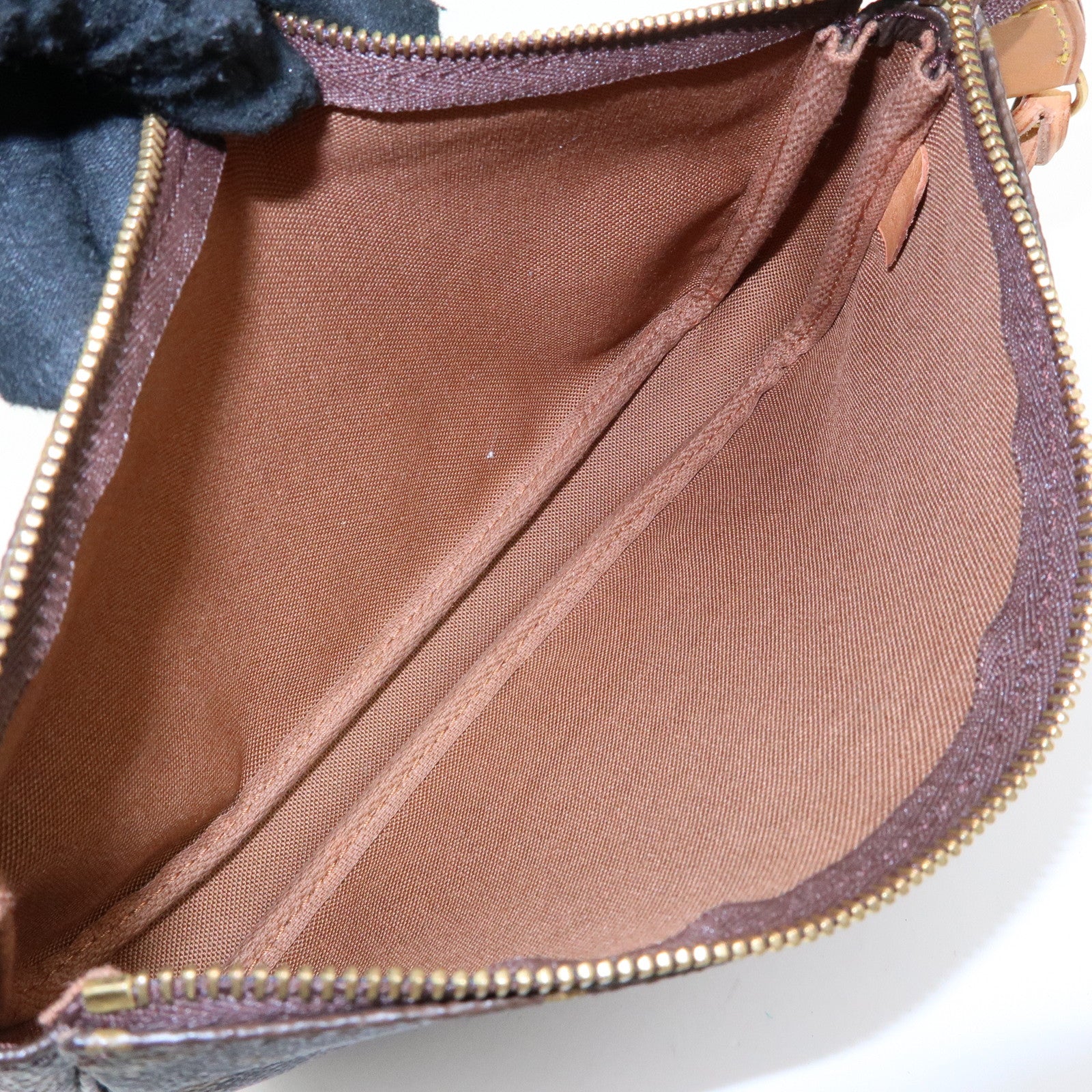 Louis Vuitton Monogram Pochette Accessoires Pouch Hand Bag M51980