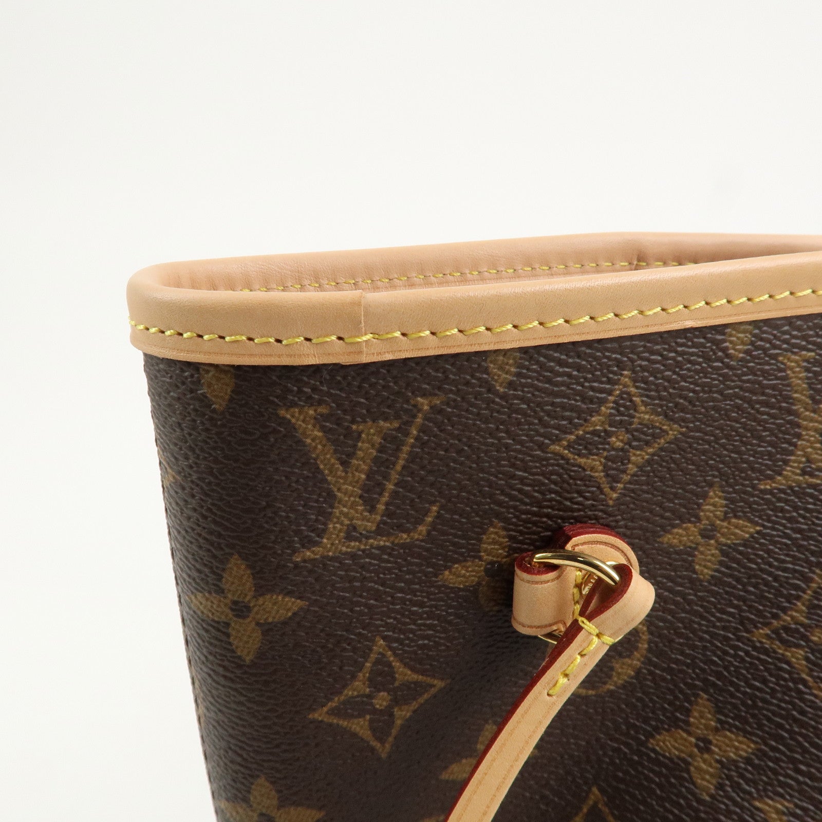 Louis Vuitton Monogram Neverfull MM Tote Bag Brown M40996