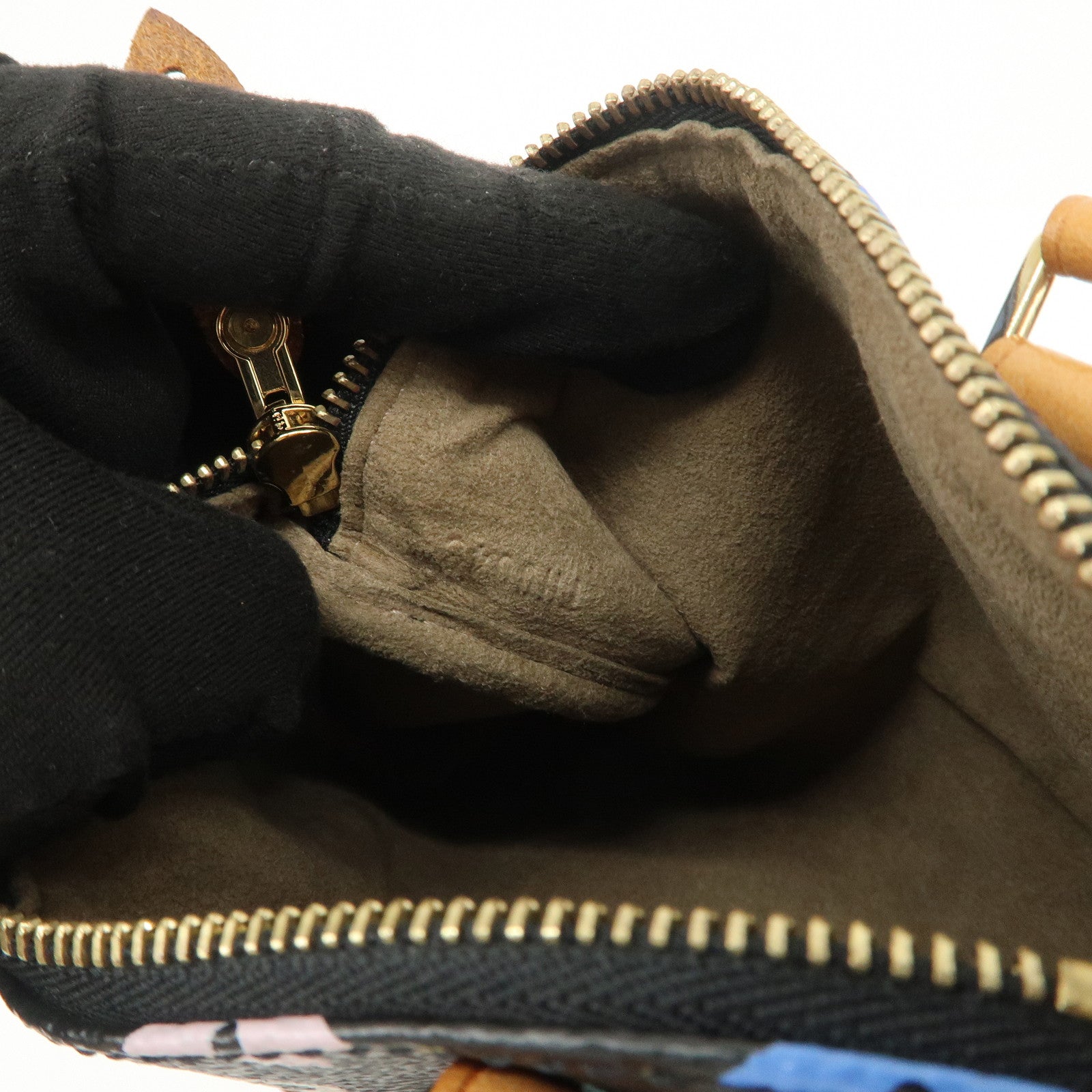 Louis Vuitton Monogram Multicolor Mini Speedy Mini Bag Noir M92644