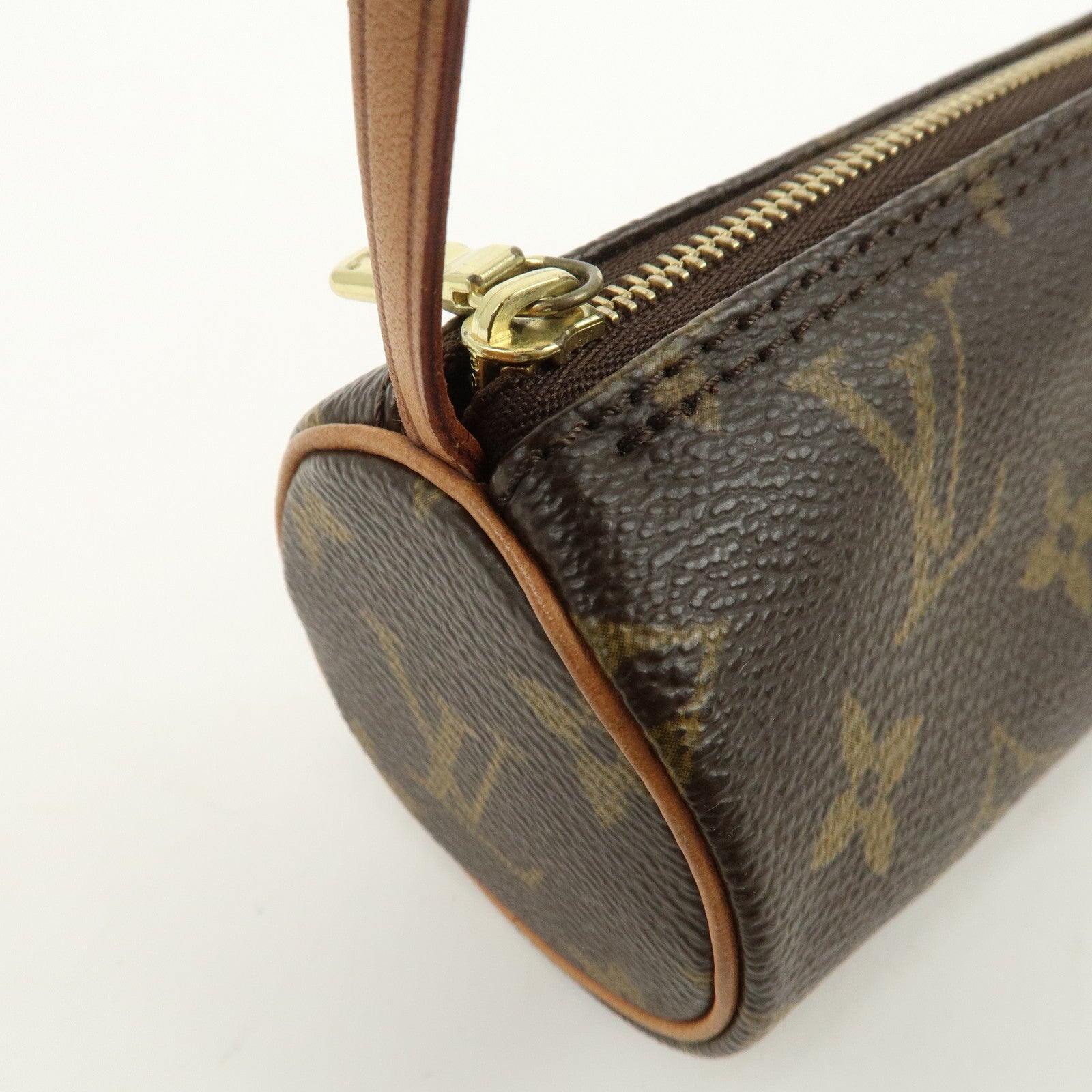 Louis Vuitton Monogram Mini Pouch for Papillon Bag New Style Brown