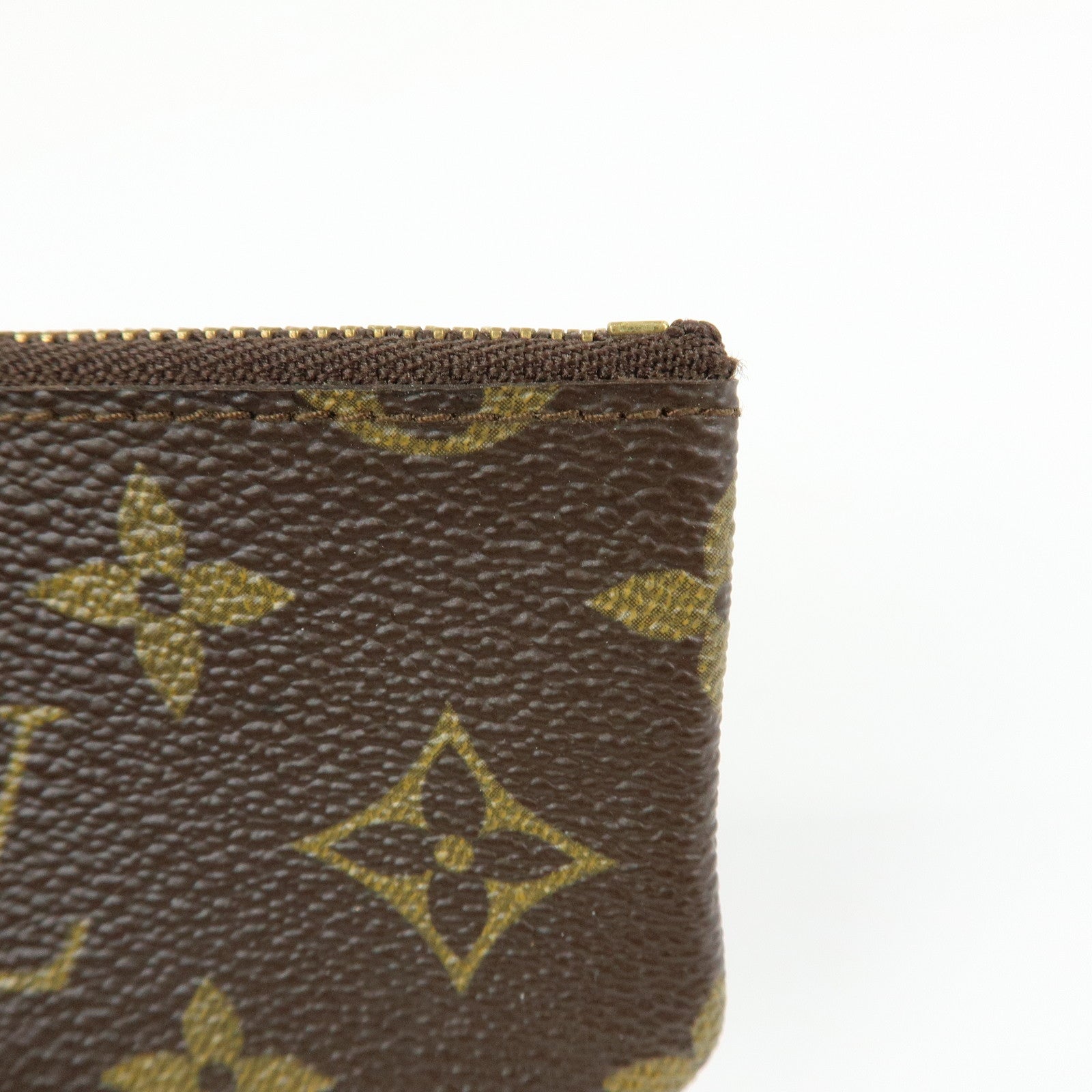 Louis Vuitton Monogram Pochette Cles Coin Case Key Case M62650