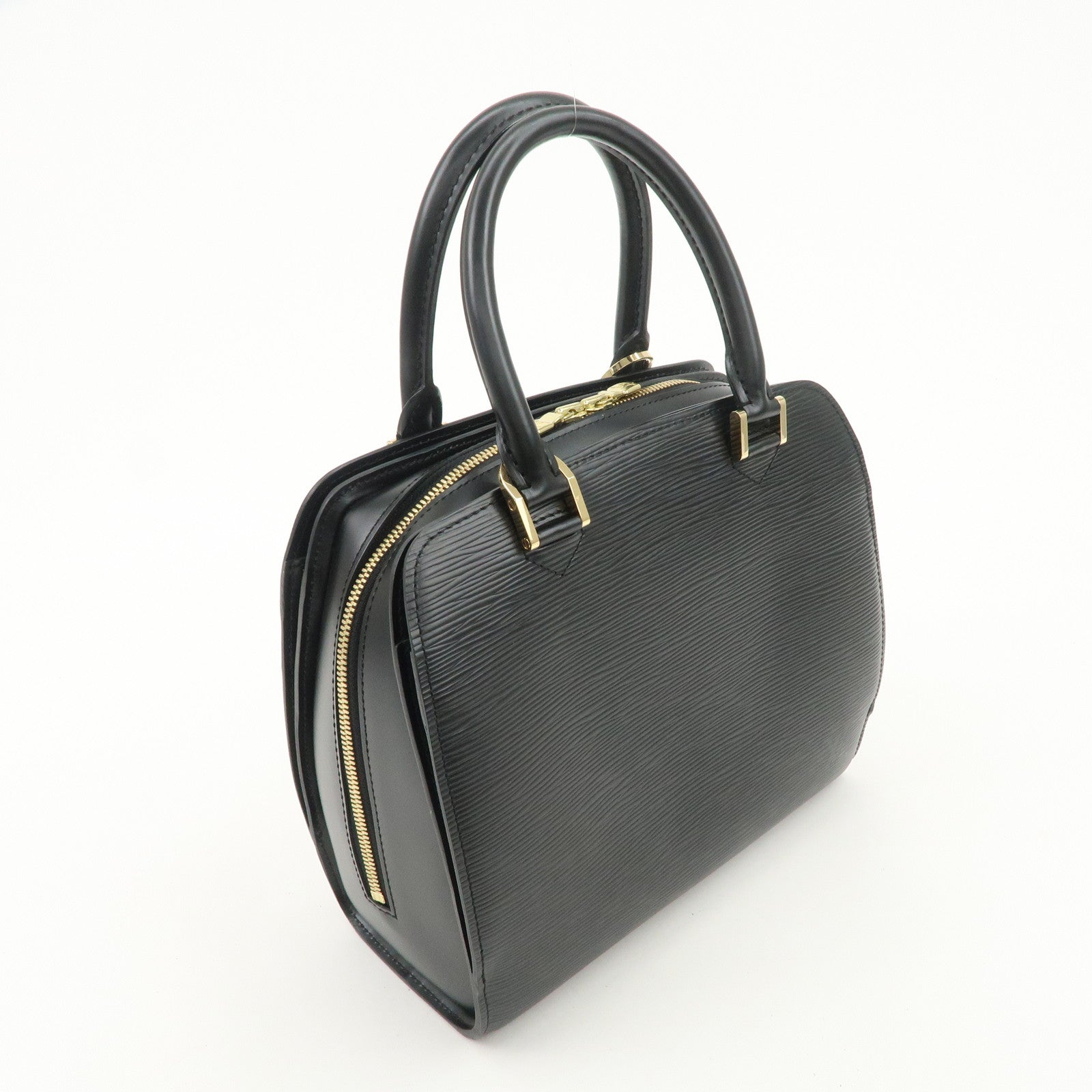 Louis Vuitton Epi Leather Pont Neuf Hand Bag Black Noir M52052