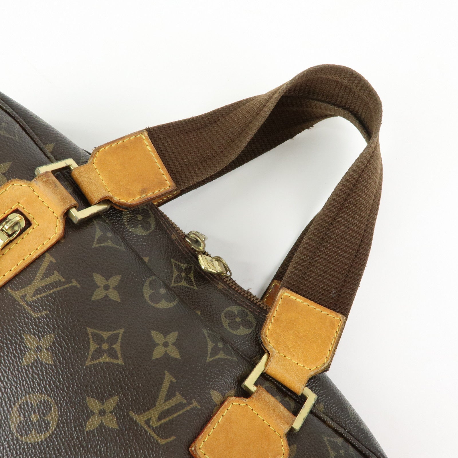Louis Vuitton Monogram Sac Bosphore 2Way Business Bag Brown M40043