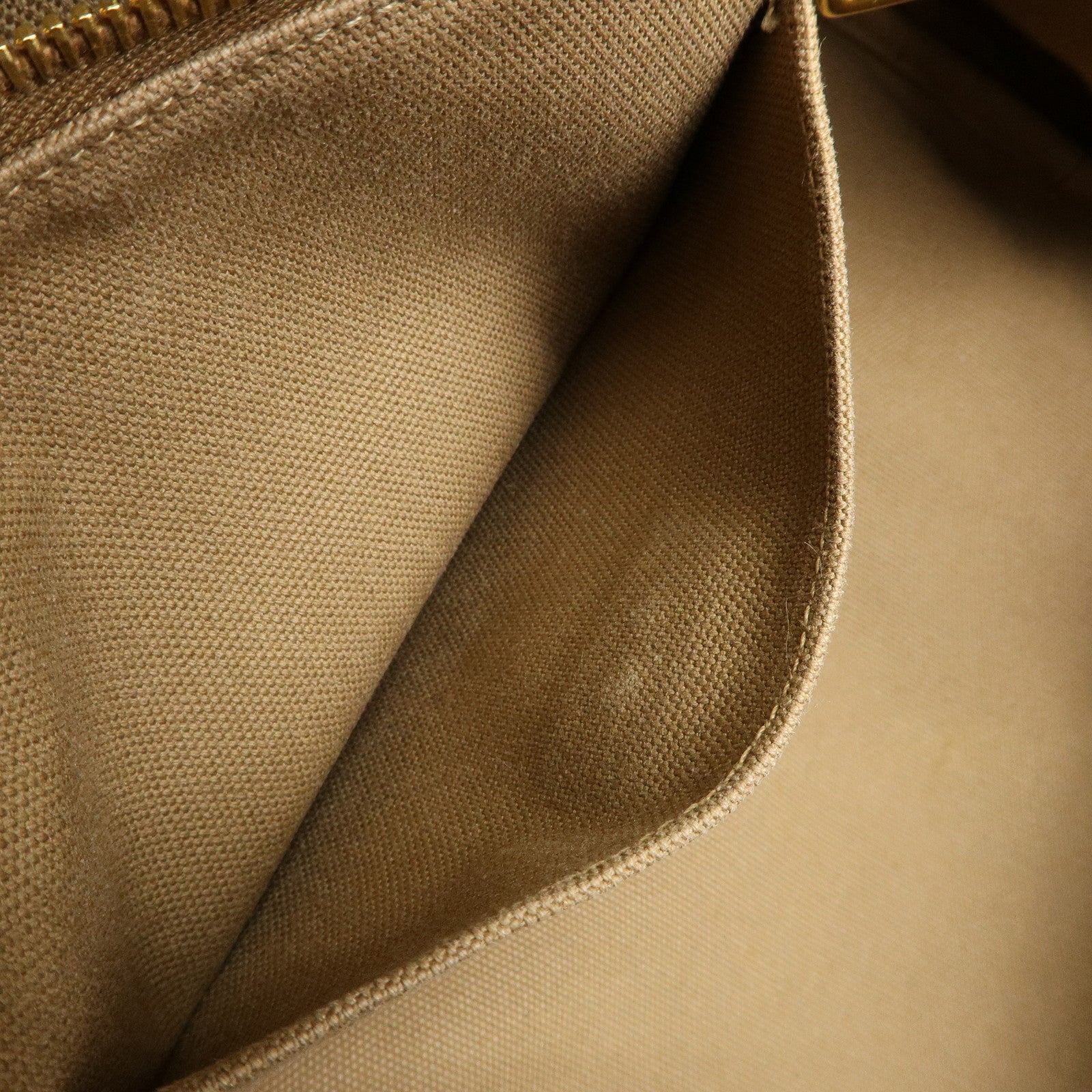 PRADA Triangle Logo CANAPA Canvas 2Way Bag Hand Bag Shoulder Bag