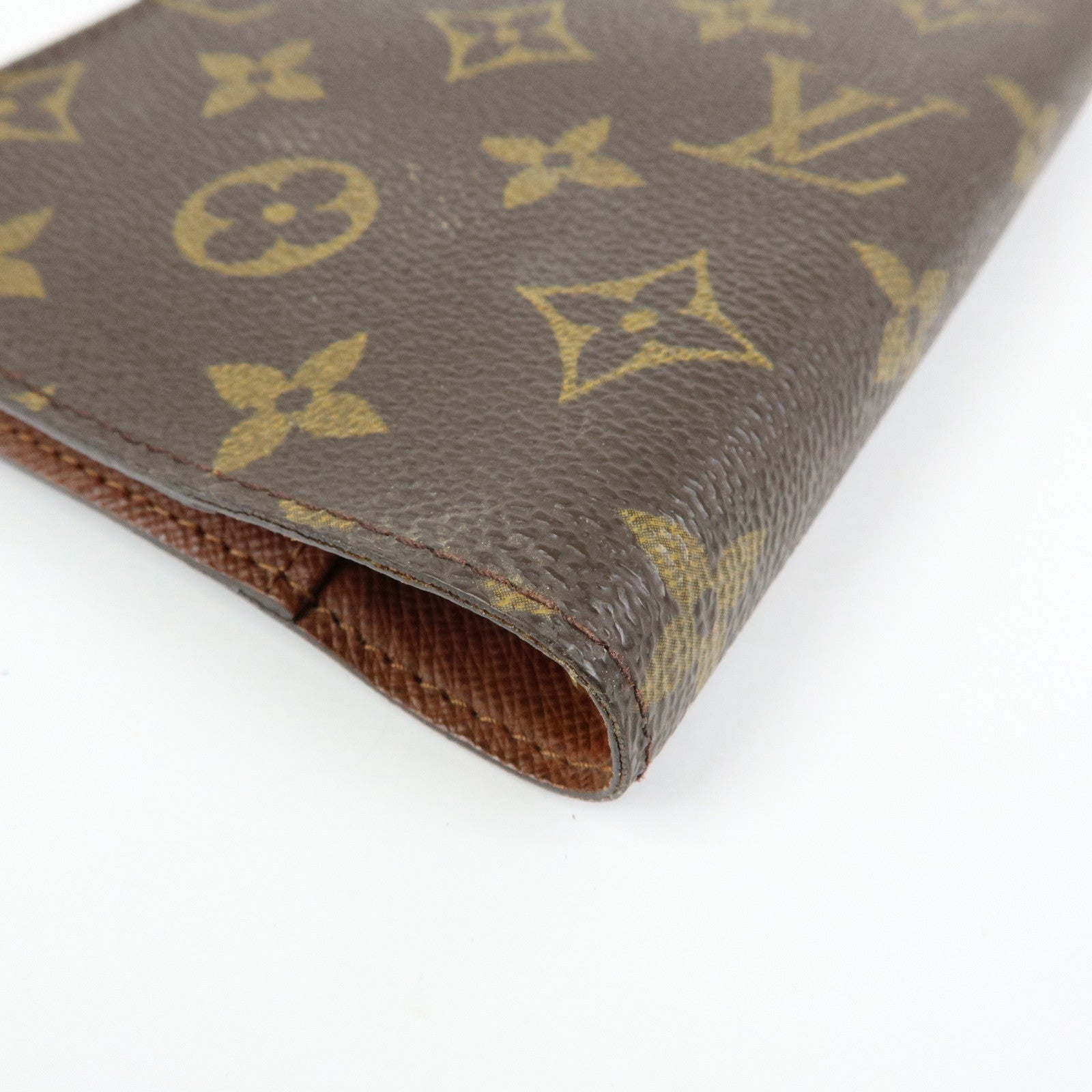 Louis Vuitton Monogram Agenda PM Planner Cover Brown R20005