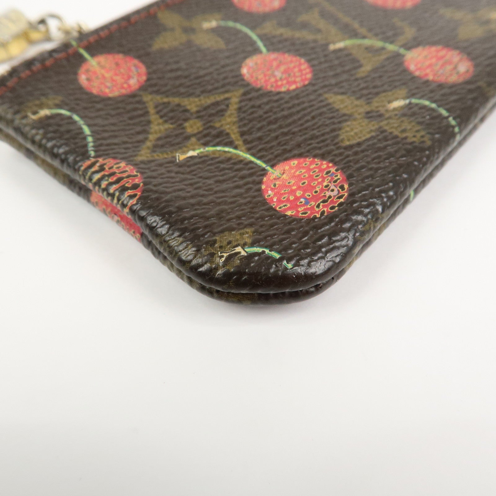 Louis Vuitton Monogram Cherry Pochette Cles Coin Case M95042