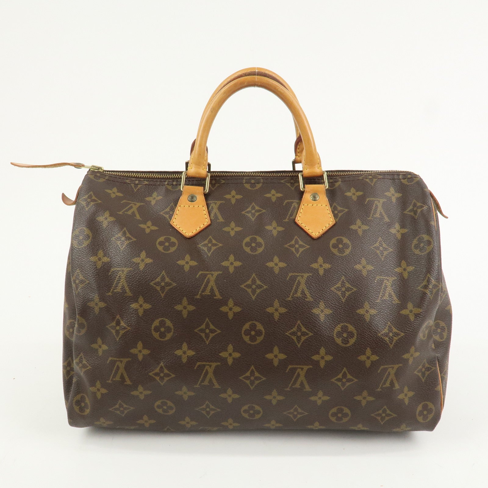 Louis Vuitton Monogram Canvas Speedy 35 Boston Bag Hand Bag M41524