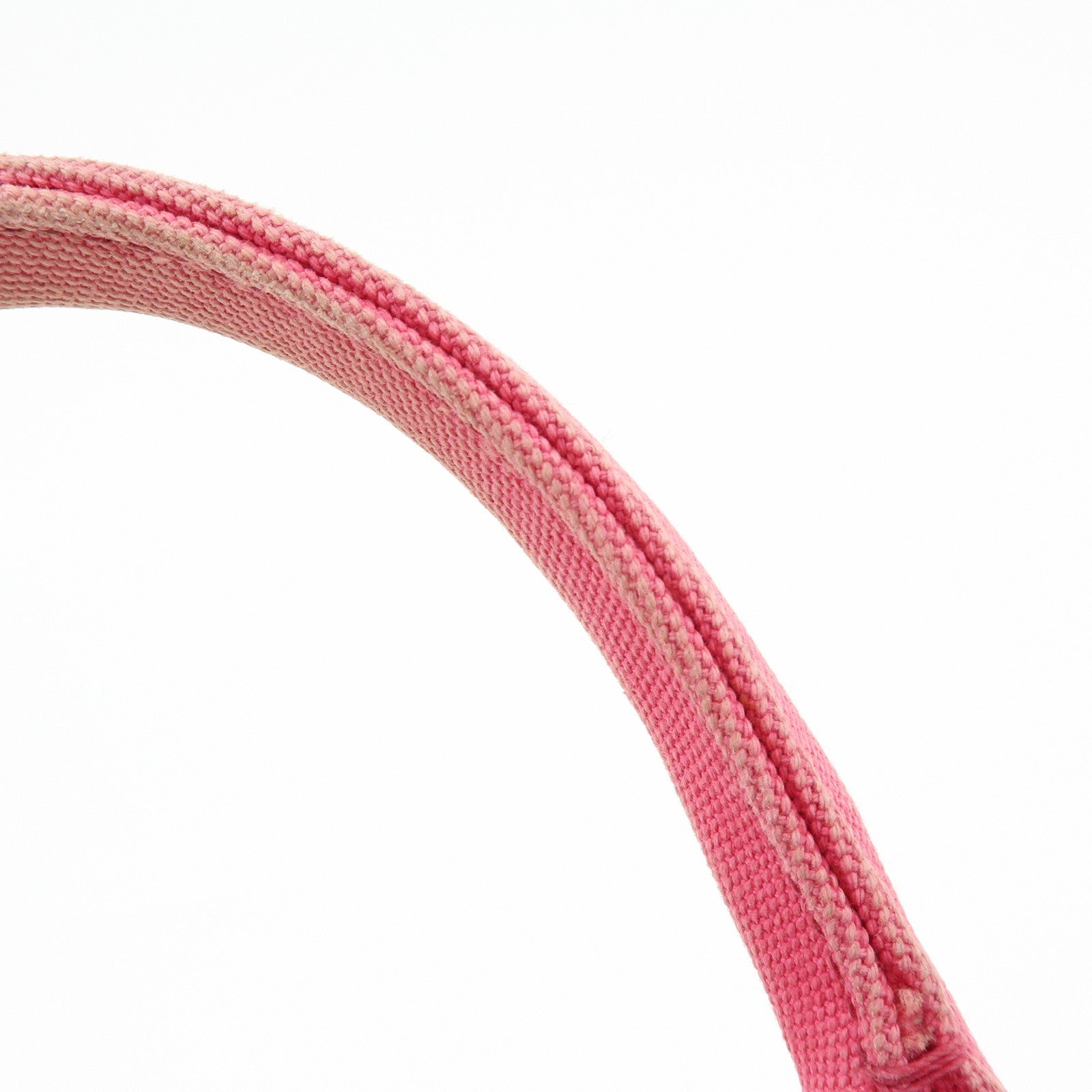 PRADA Canapa Mini Canvas 2Way Bag Hand Bag Pink 1BG439