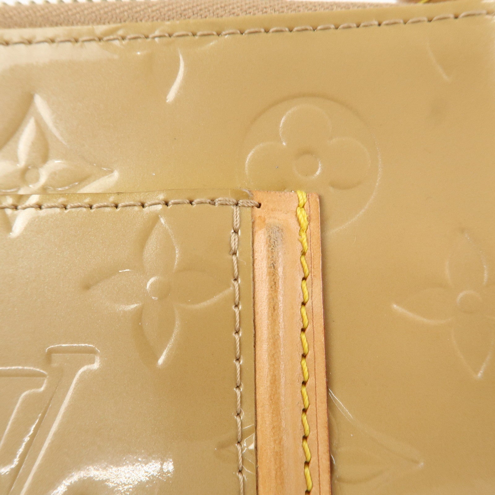 Louis Vuitton Monogram Vernis Mallory Square Hand Bag M91197 Used