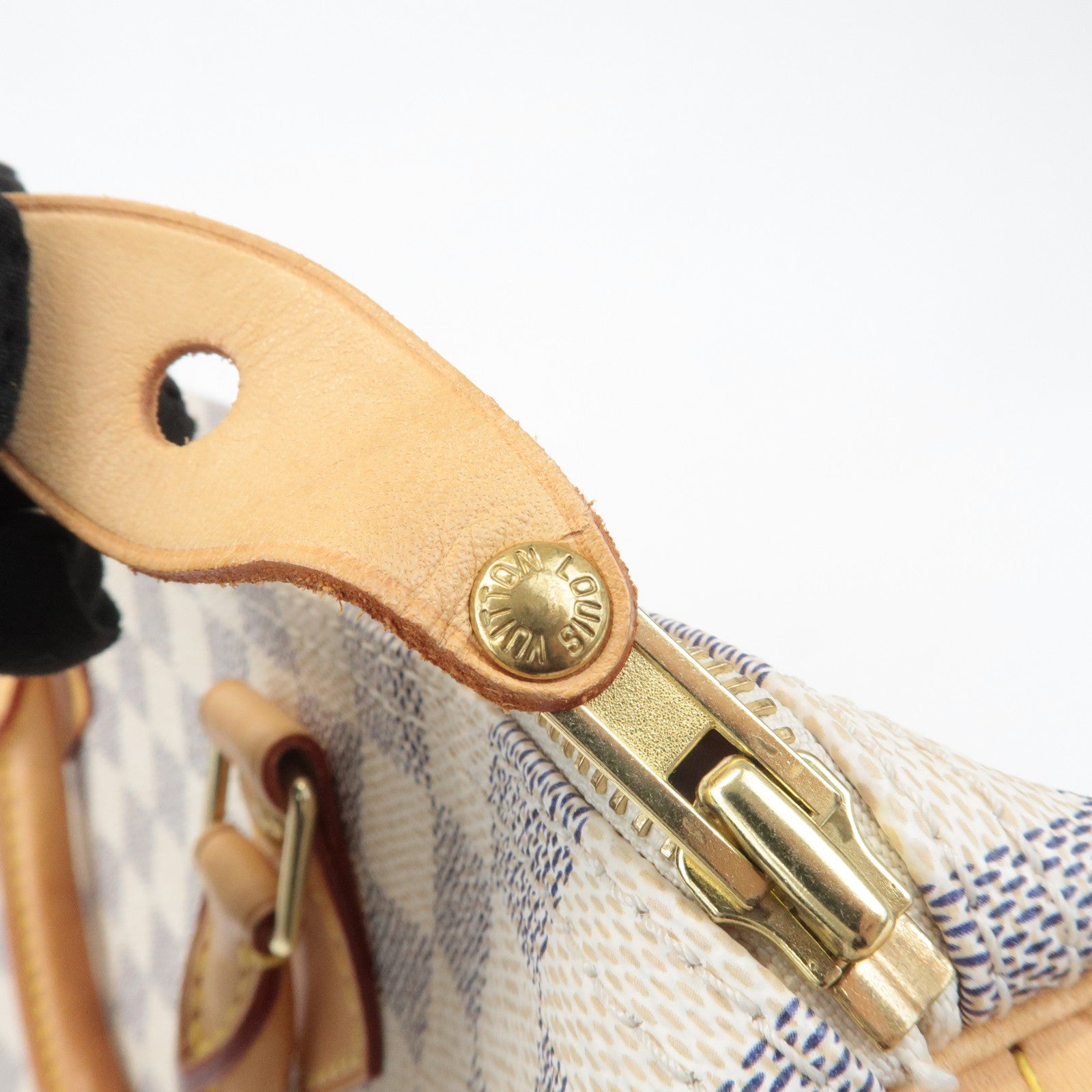 Louis Vuitton Damier Azur Speedy 30 Boston Bag Hand Bag N41533