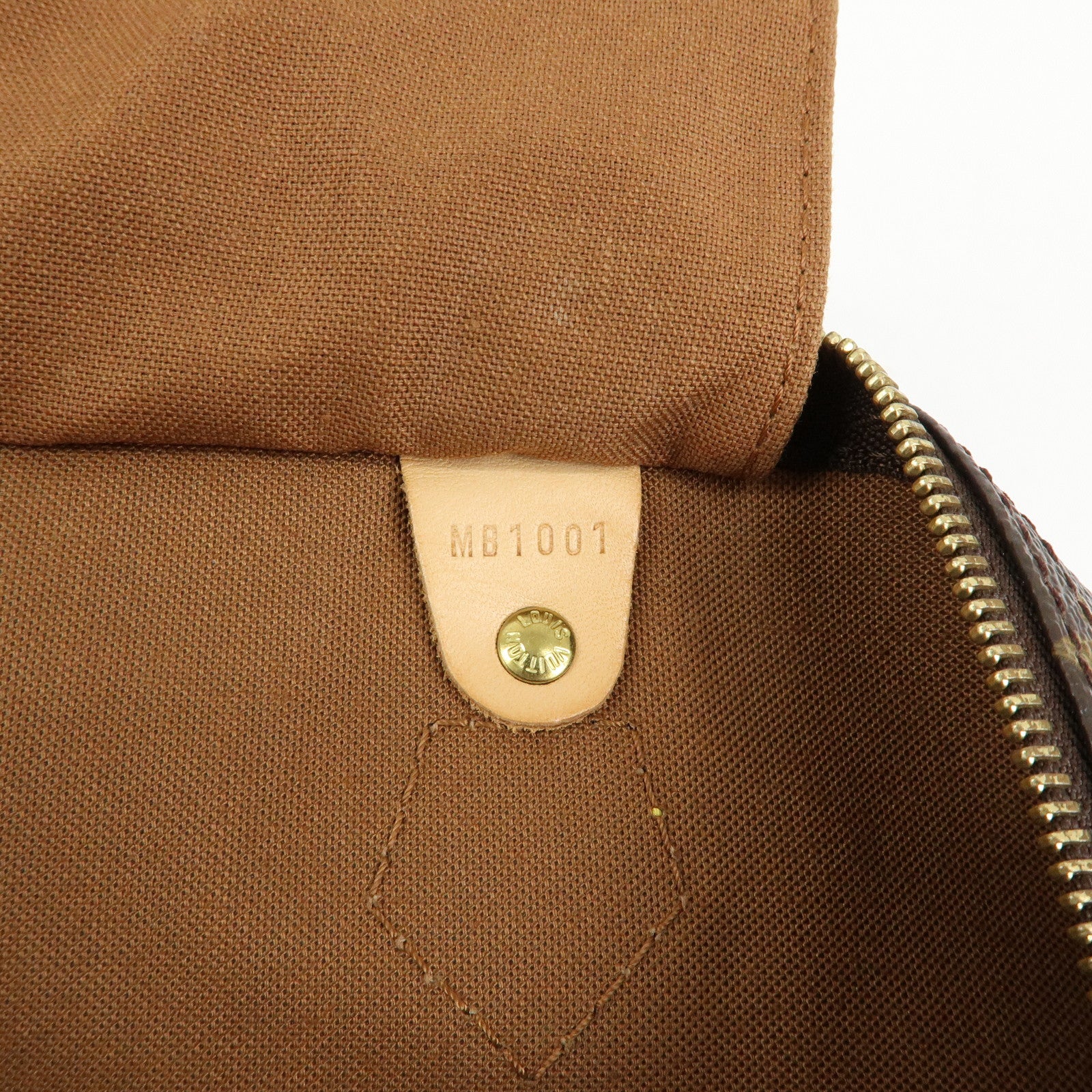 Louis Vuitton Monogram Speedy 40 Hand Bag Boston Bag Brown M41522